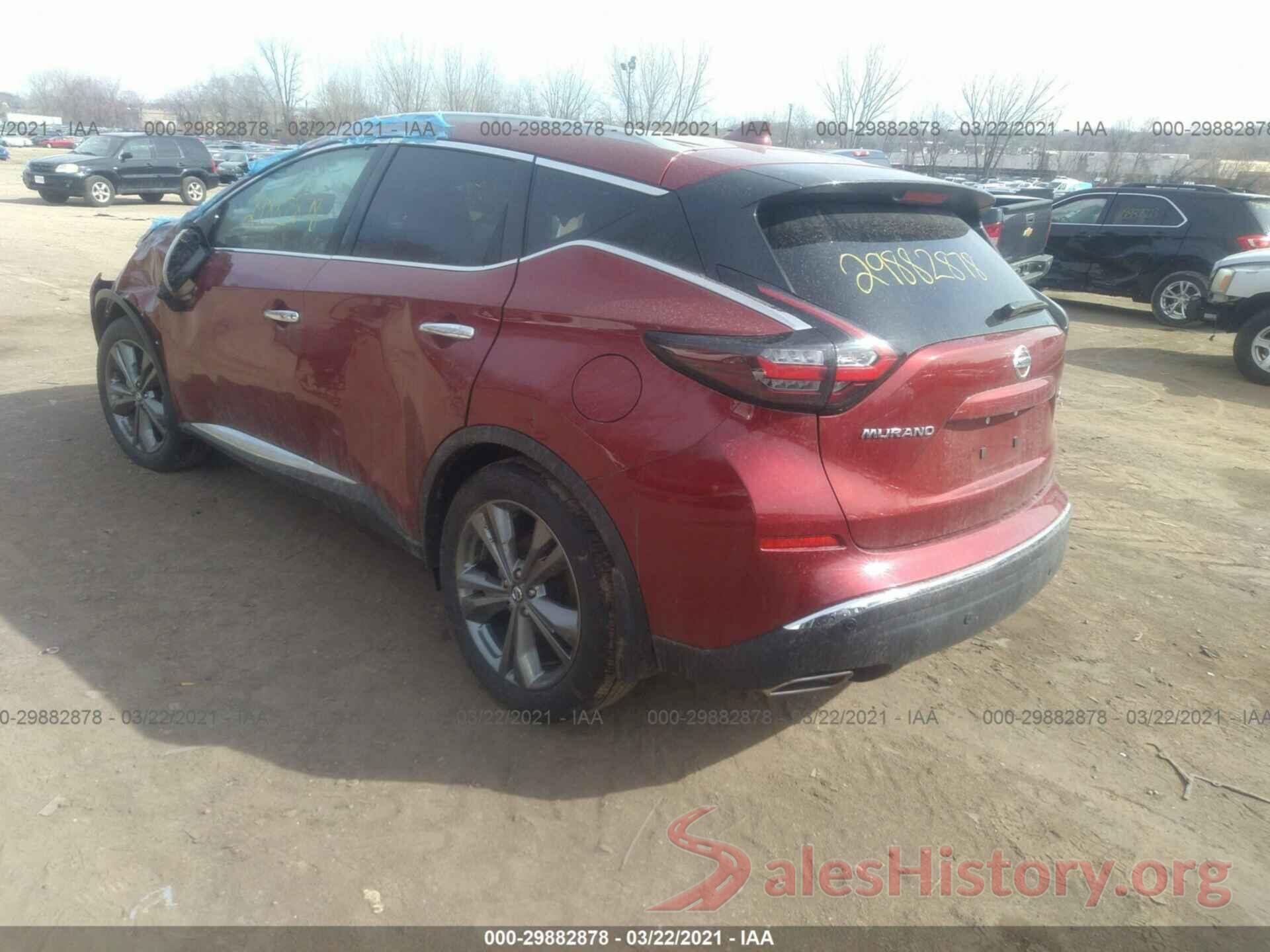 5N1AZ2DS9LN115278 2020 NISSAN MURANO