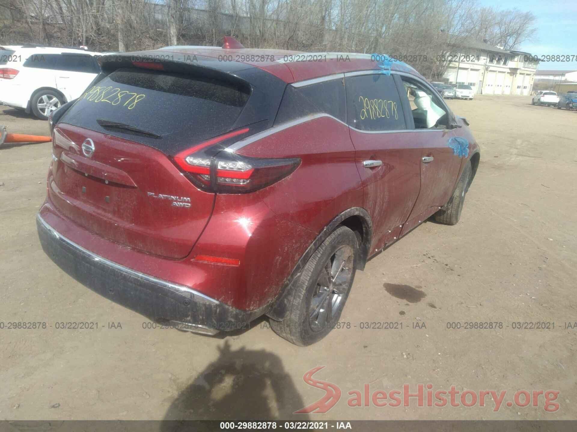 5N1AZ2DS9LN115278 2020 NISSAN MURANO