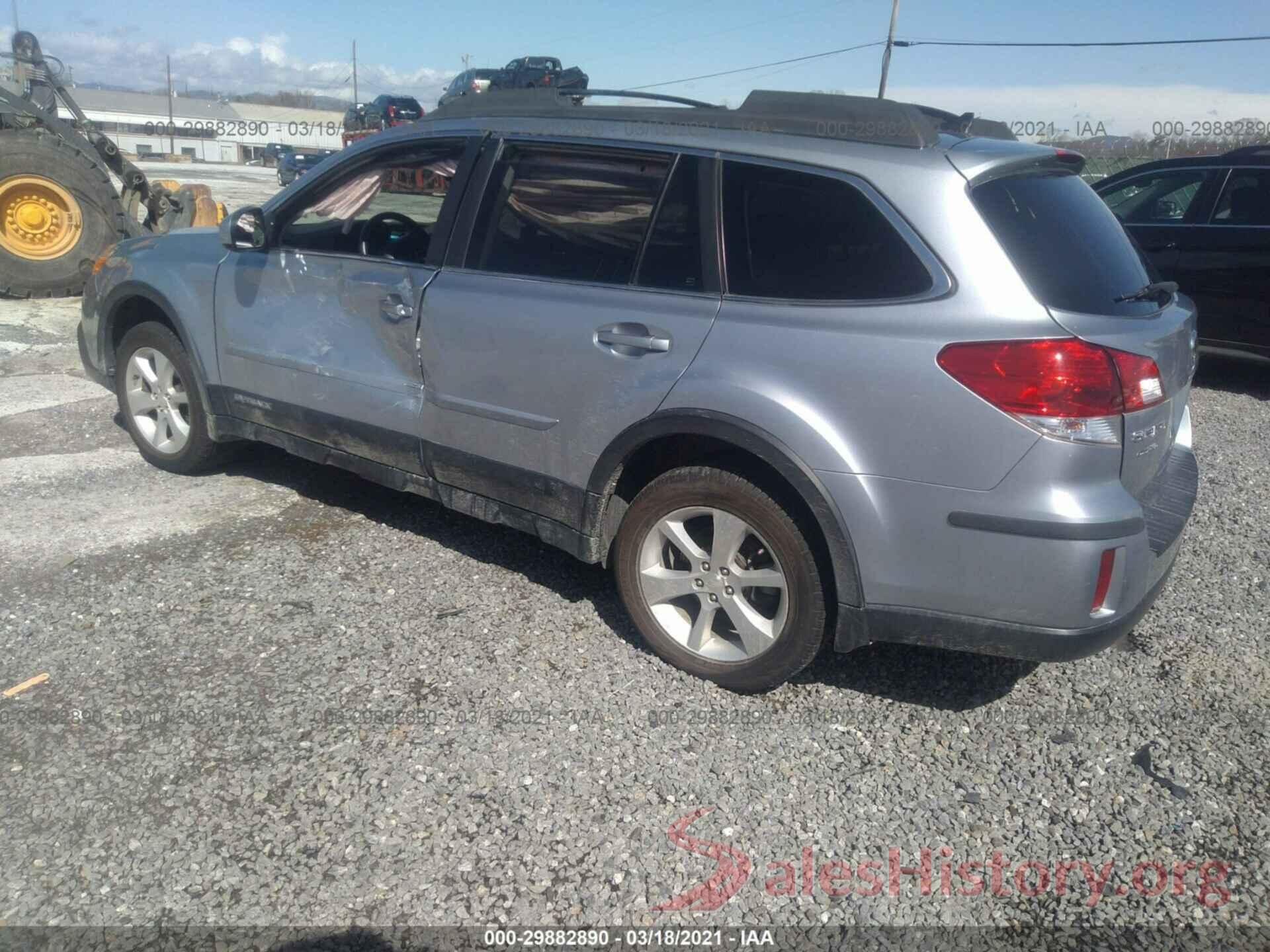 4S4BRDJC0D2203460 2013 SUBARU OUTBACK