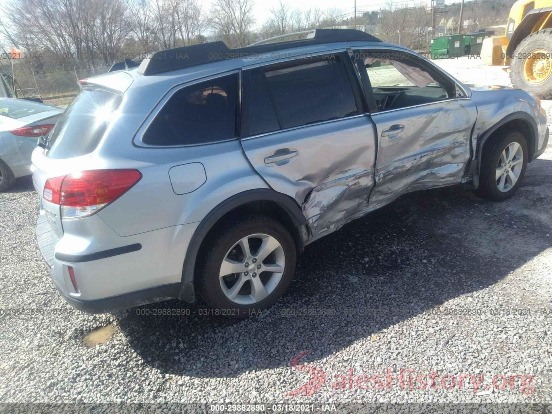 4S4BRDJC0D2203460 2013 SUBARU OUTBACK