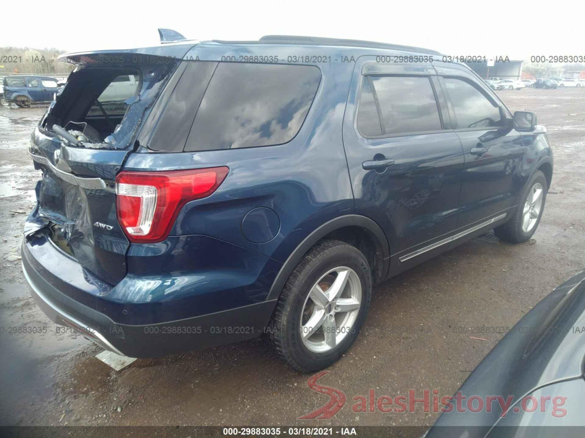 1FM5K8D80GGA50876 2016 FORD EXPLORER