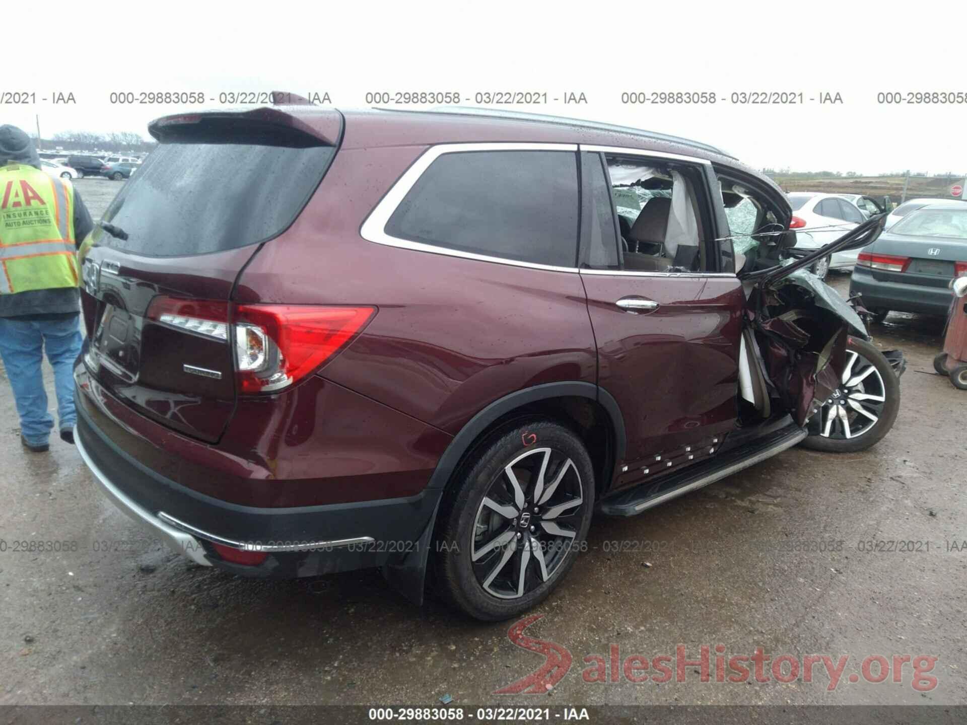 5FNYF5H69LB012323 2020 HONDA PILOT