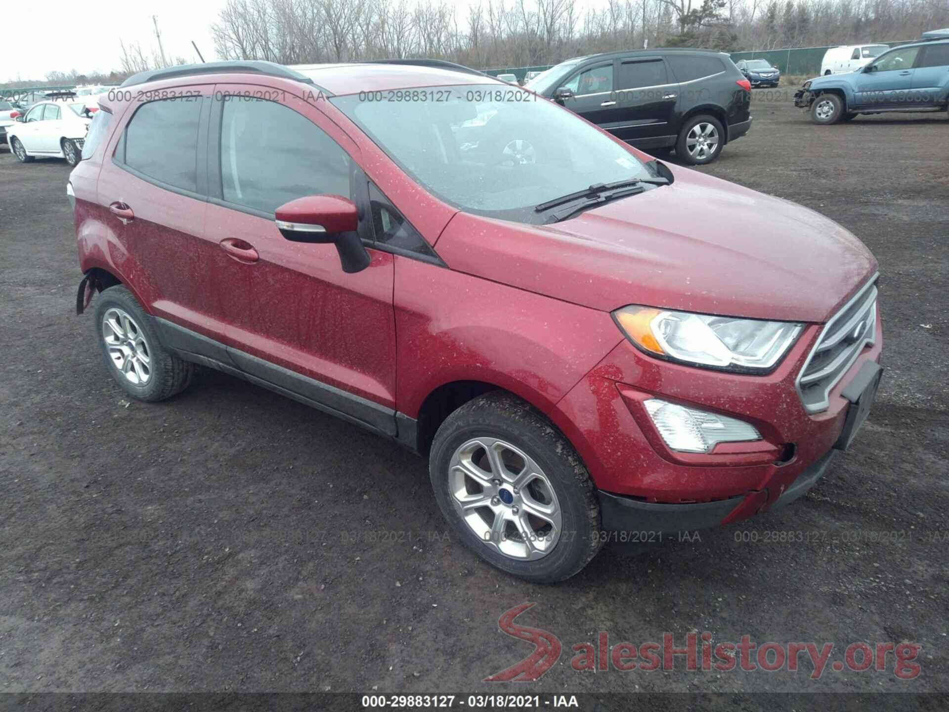 MAJ6S3GL6KC280990 2019 FORD ECOSPORT