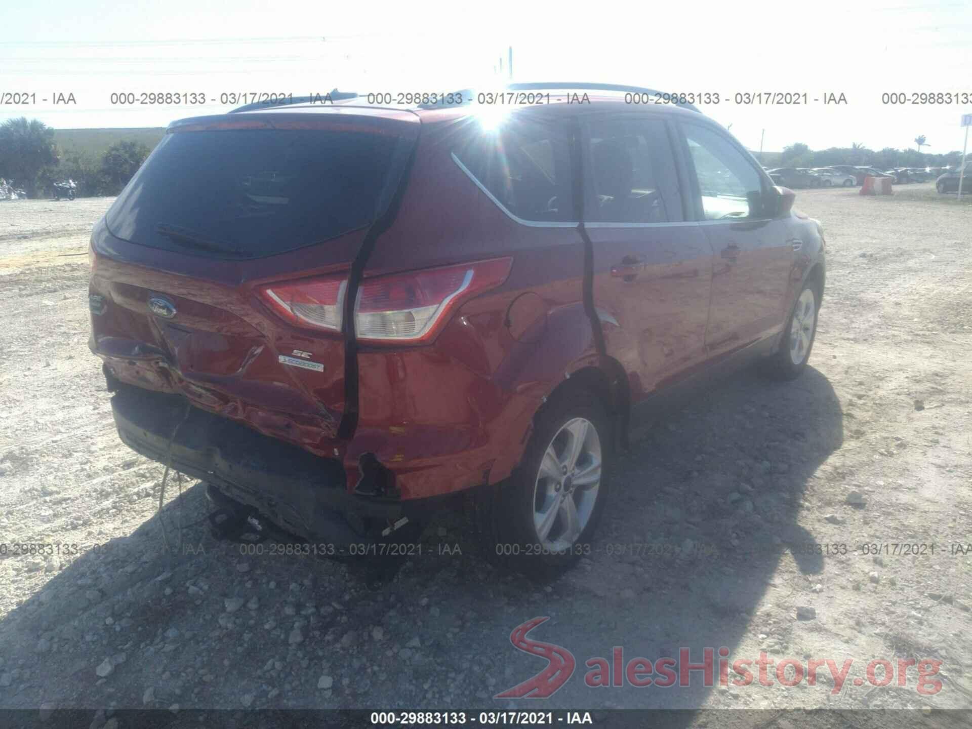 1FMCU0GX7GUB53395 2016 FORD ESCAPE