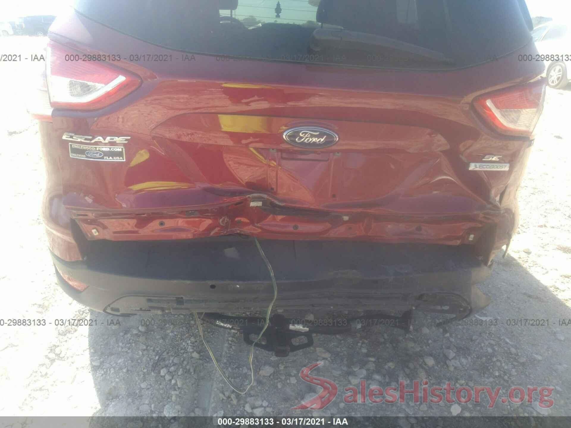 1FMCU0GX7GUB53395 2016 FORD ESCAPE