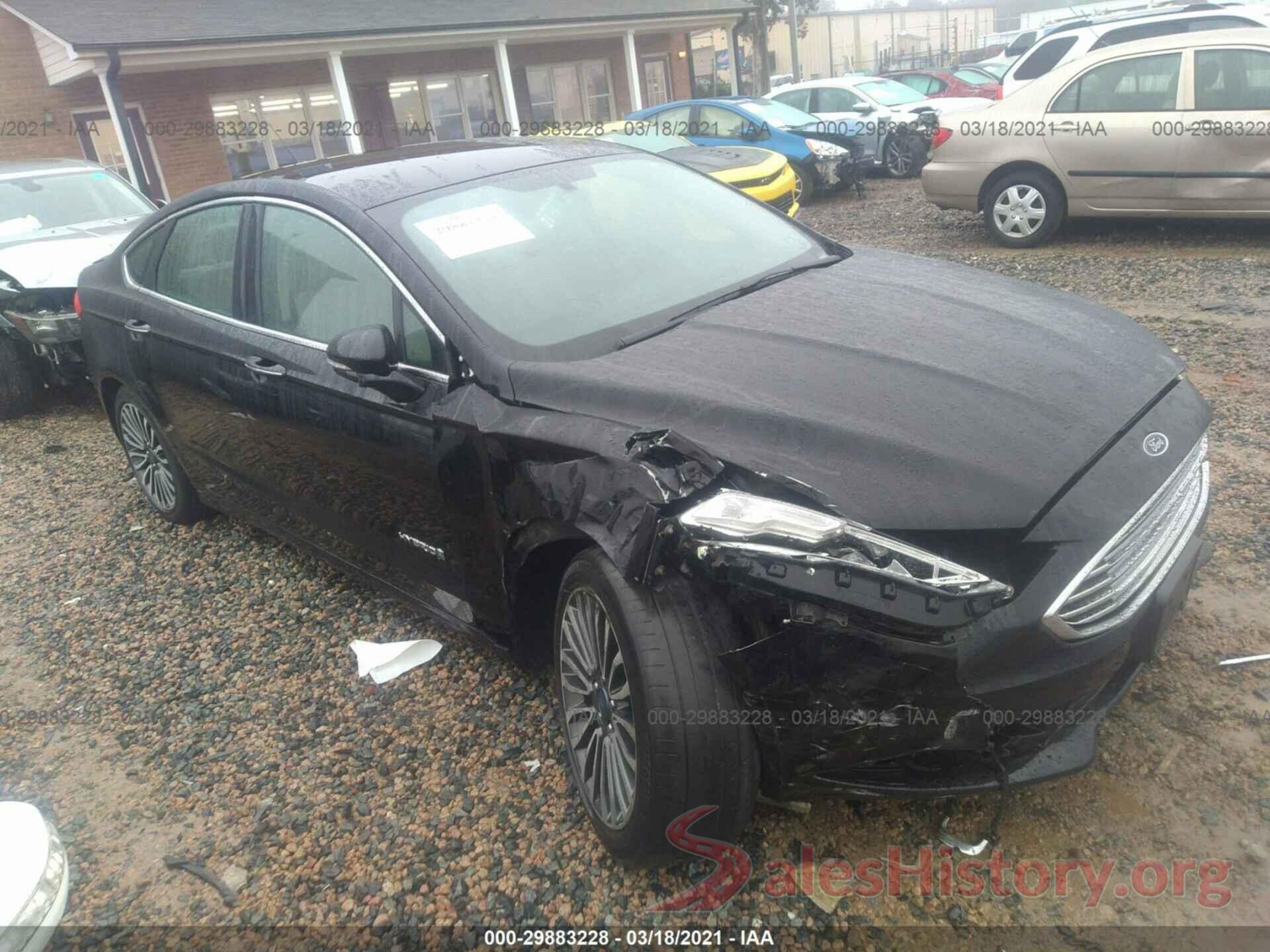 3FA6P0RU4JR141124 2018 FORD FUSION HYBRID