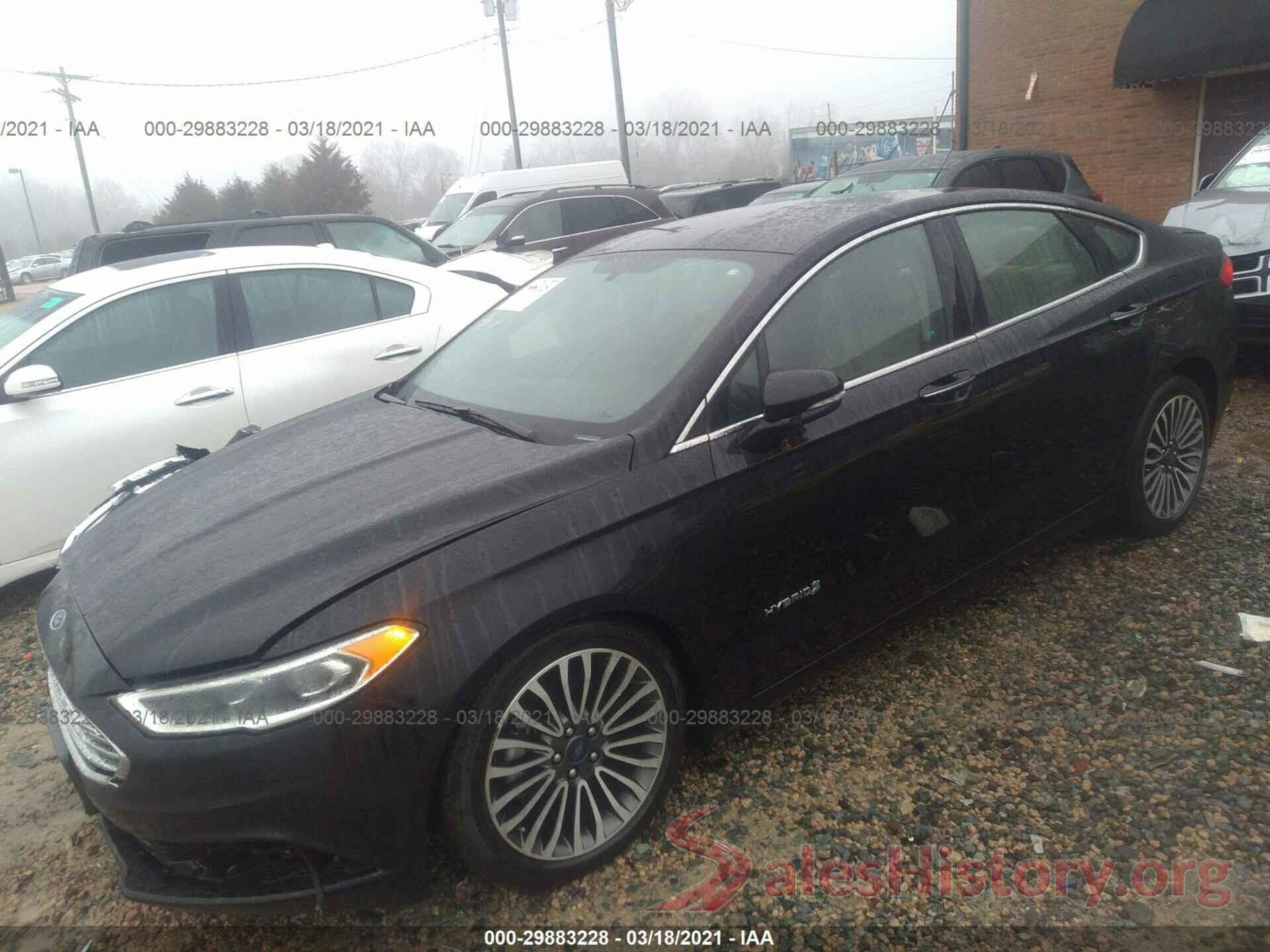 3FA6P0RU4JR141124 2018 FORD FUSION HYBRID