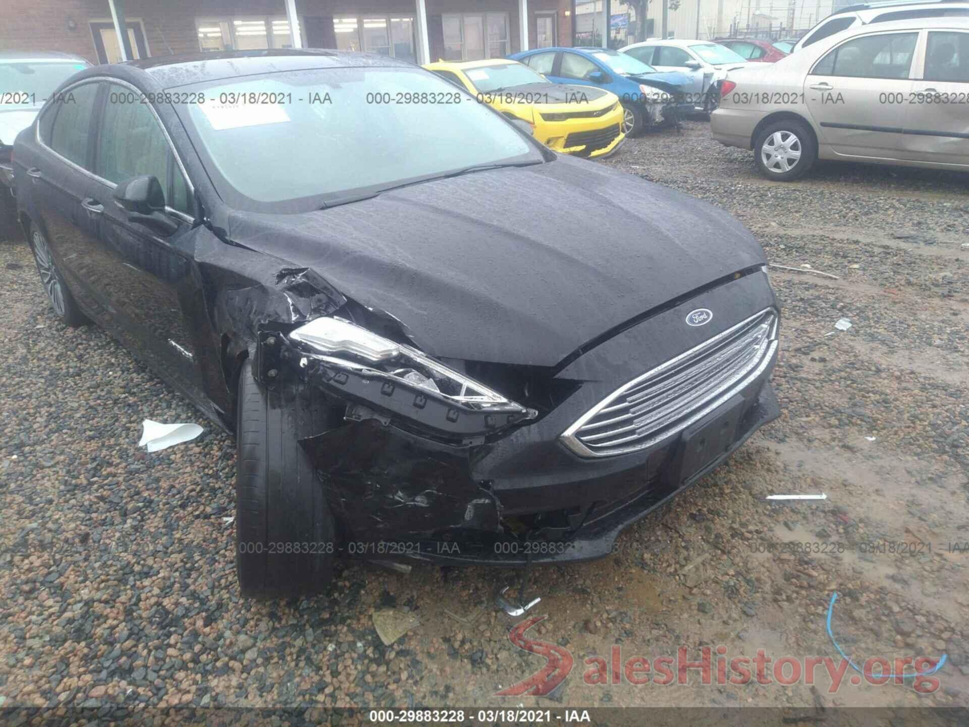 3FA6P0RU4JR141124 2018 FORD FUSION HYBRID