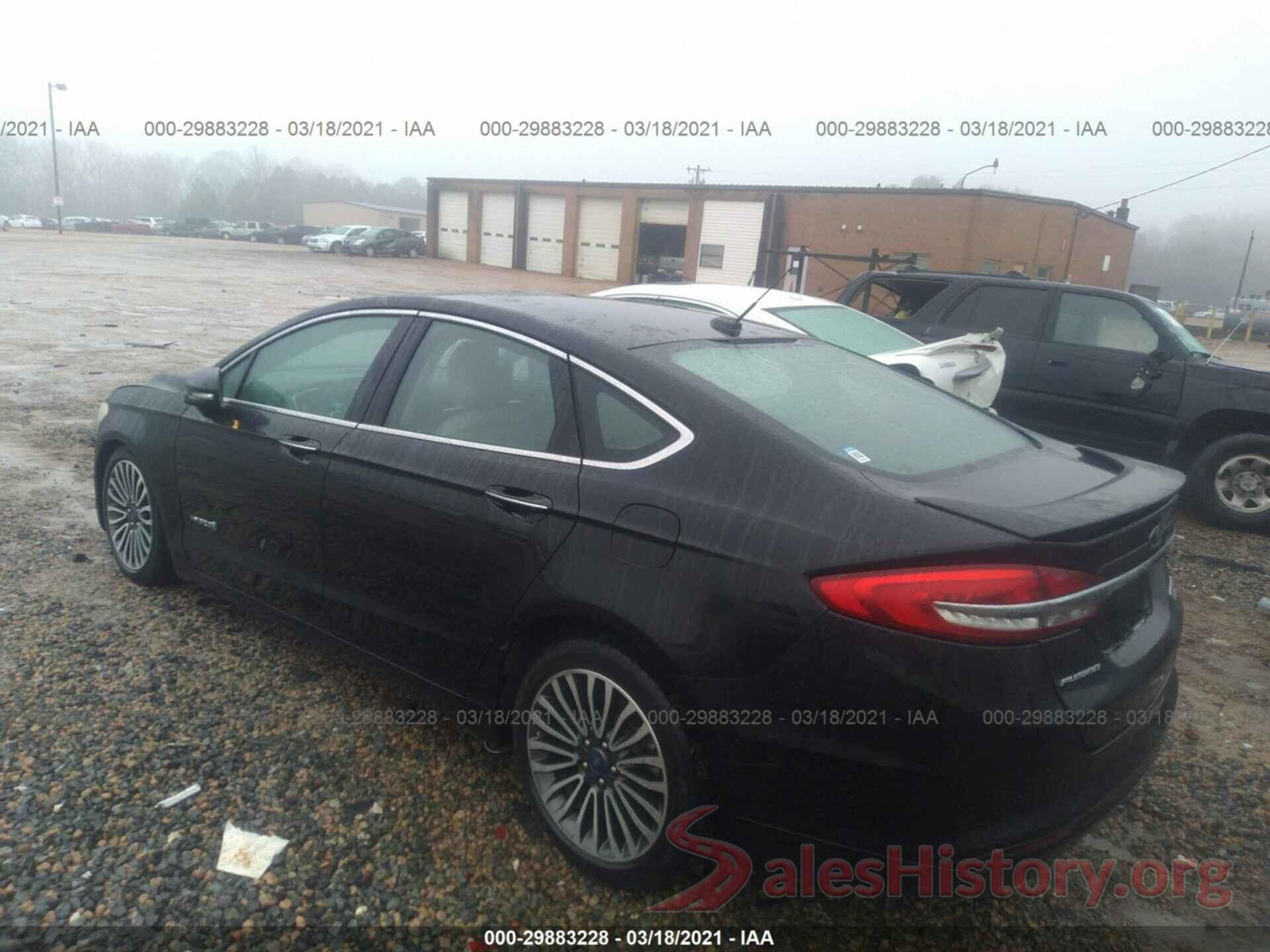 3FA6P0RU4JR141124 2018 FORD FUSION HYBRID