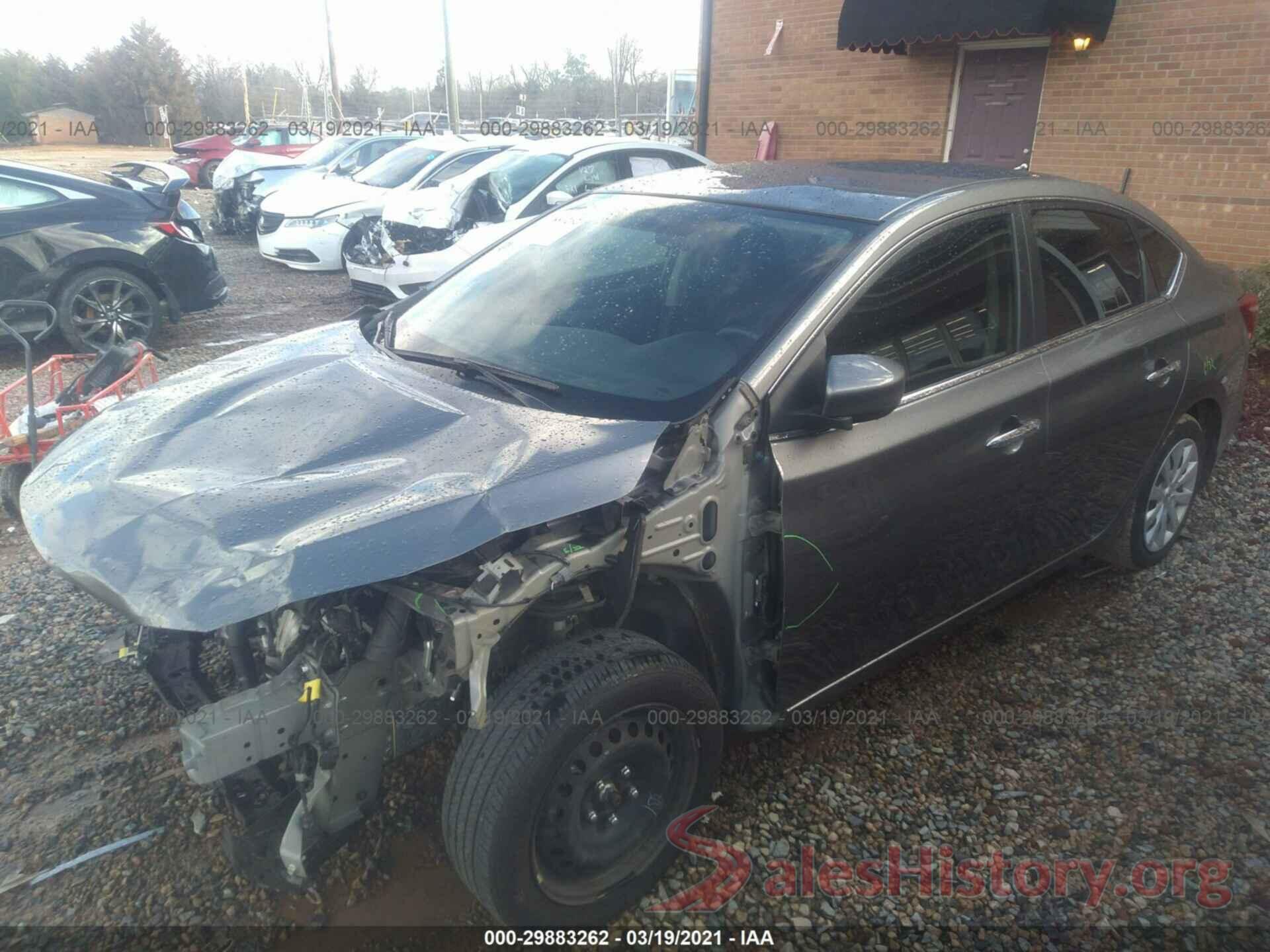 3N1AB7AP7KY257848 2019 NISSAN SENTRA