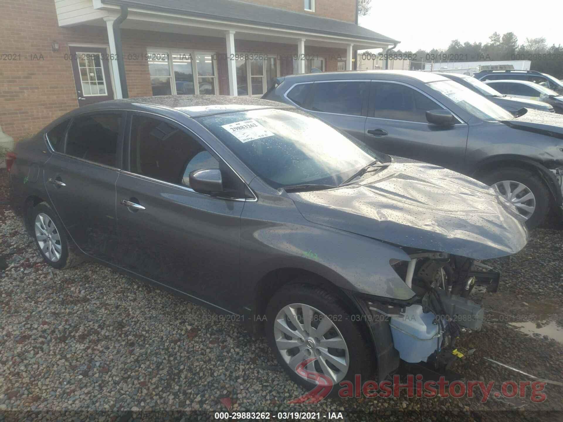 3N1AB7AP7KY257848 2019 NISSAN SENTRA