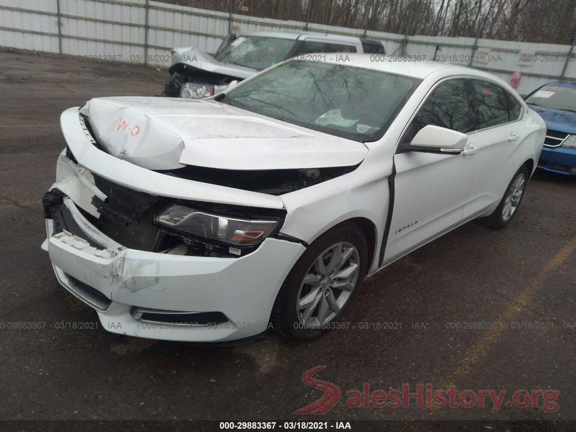 2G1105SA7G9157279 2016 CHEVROLET IMPALA