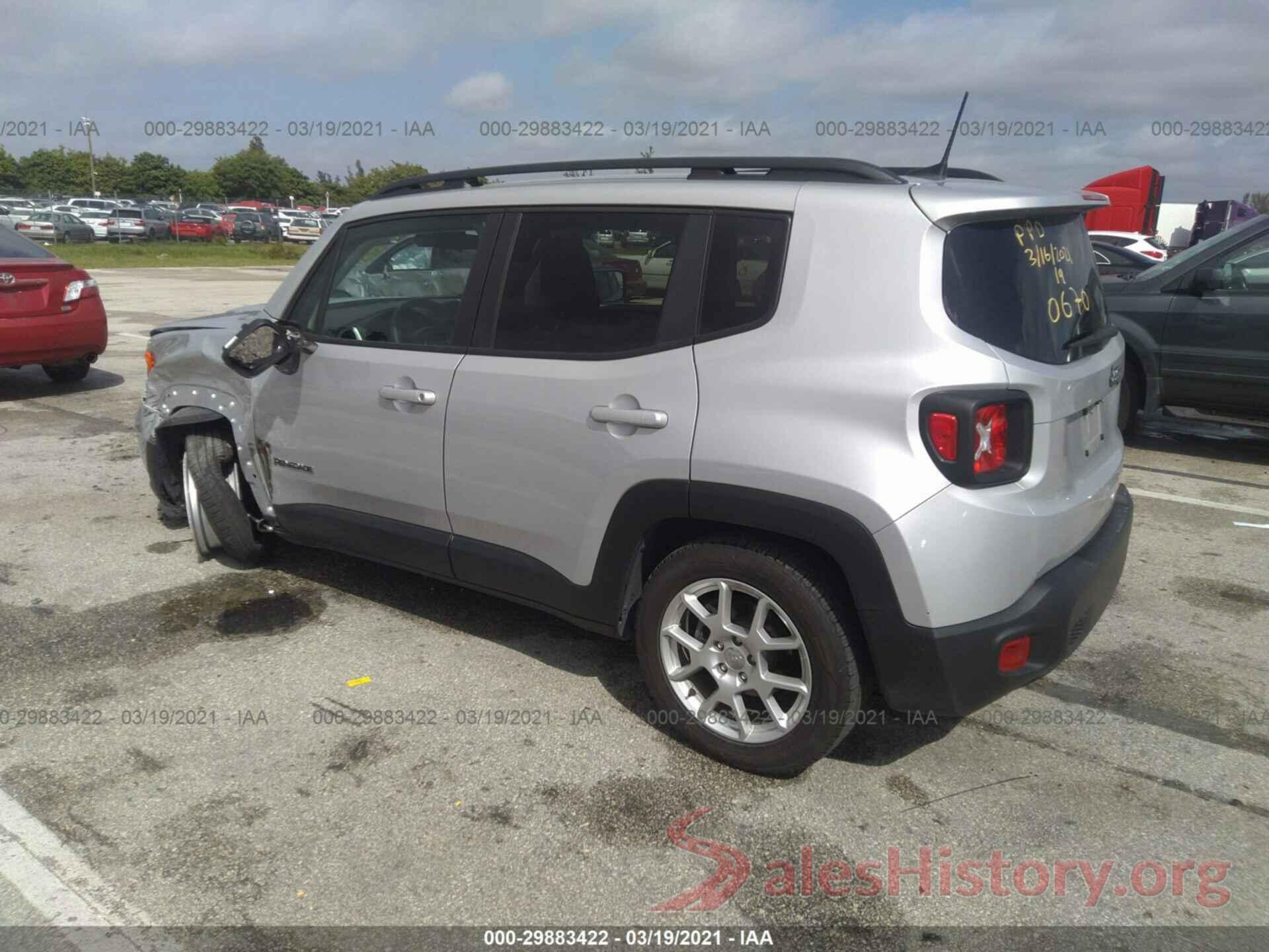 ZACNJABB4KPK80670 2019 JEEP RENEGADE