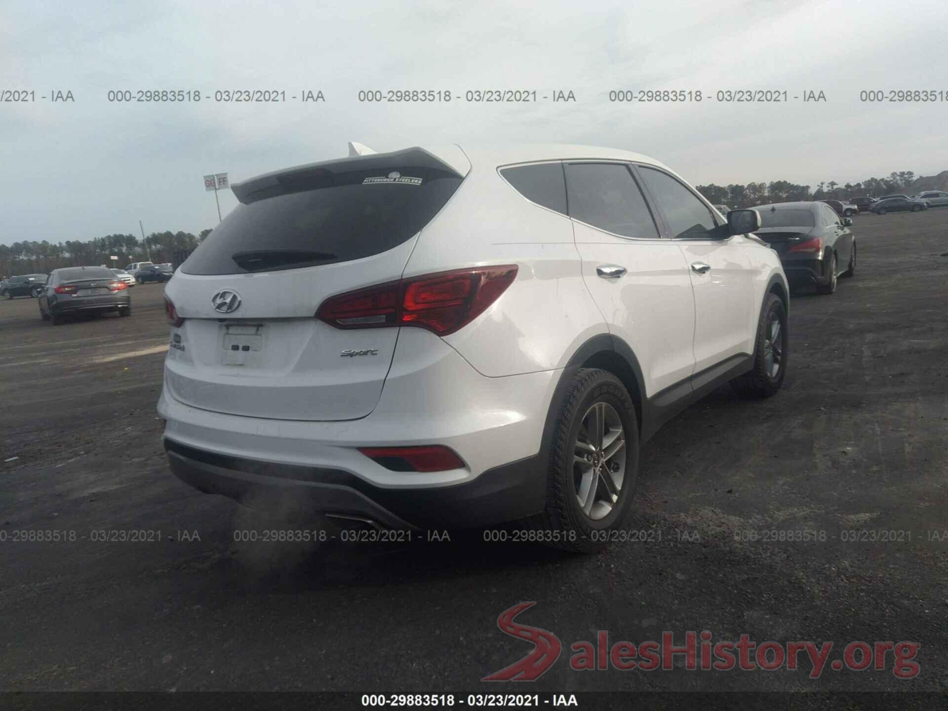 5XYZT3LB5HG390306 2017 HYUNDAI SANTA FE SPORT