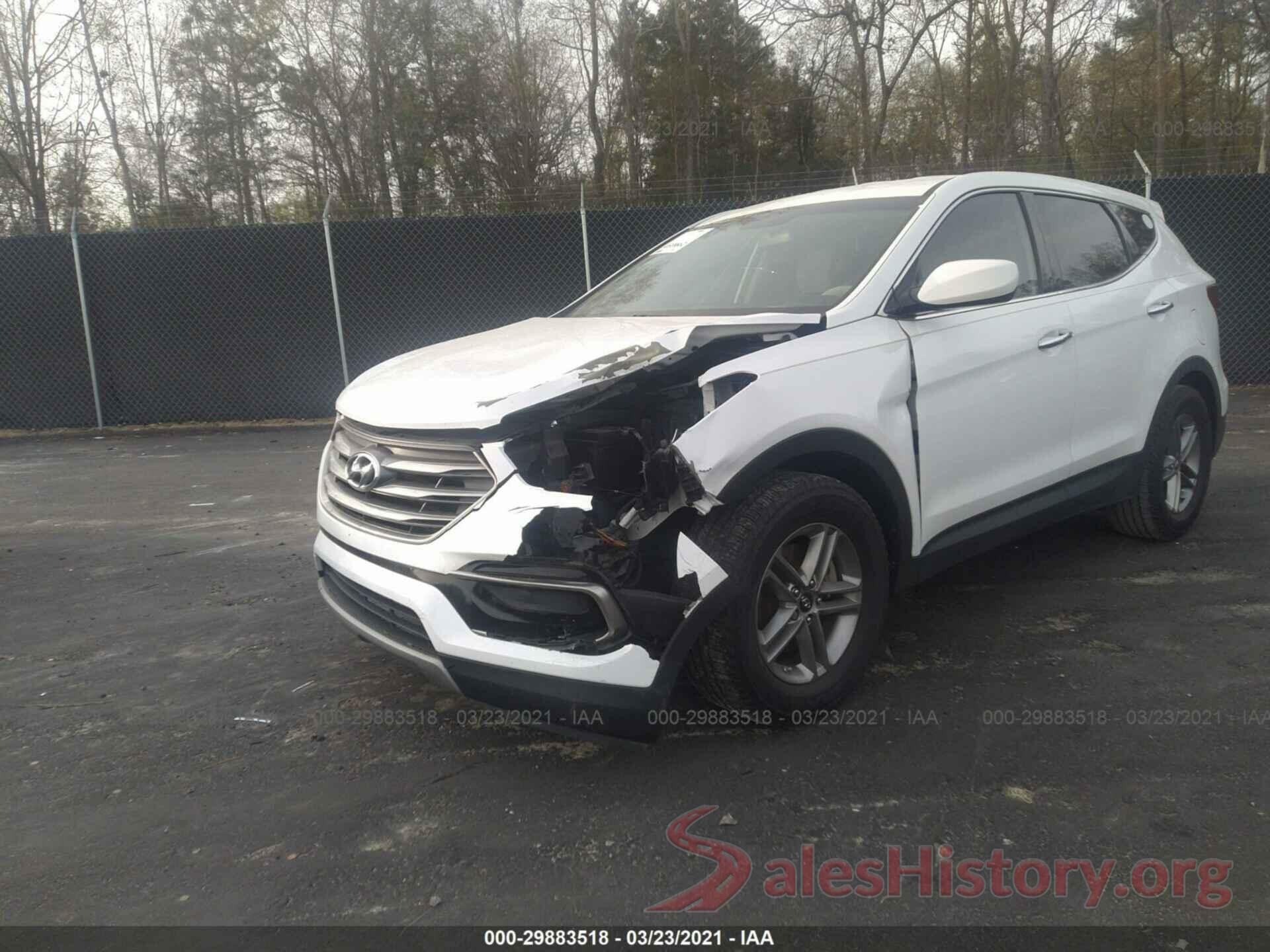 5XYZT3LB5HG390306 2017 HYUNDAI SANTA FE SPORT