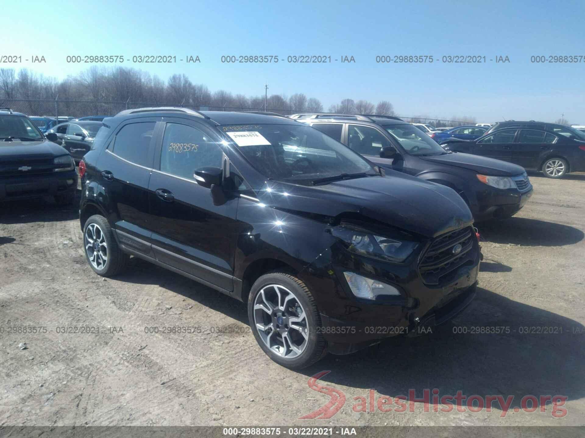 MAJ6S3JLXLC342143 2020 FORD ECOSPORT