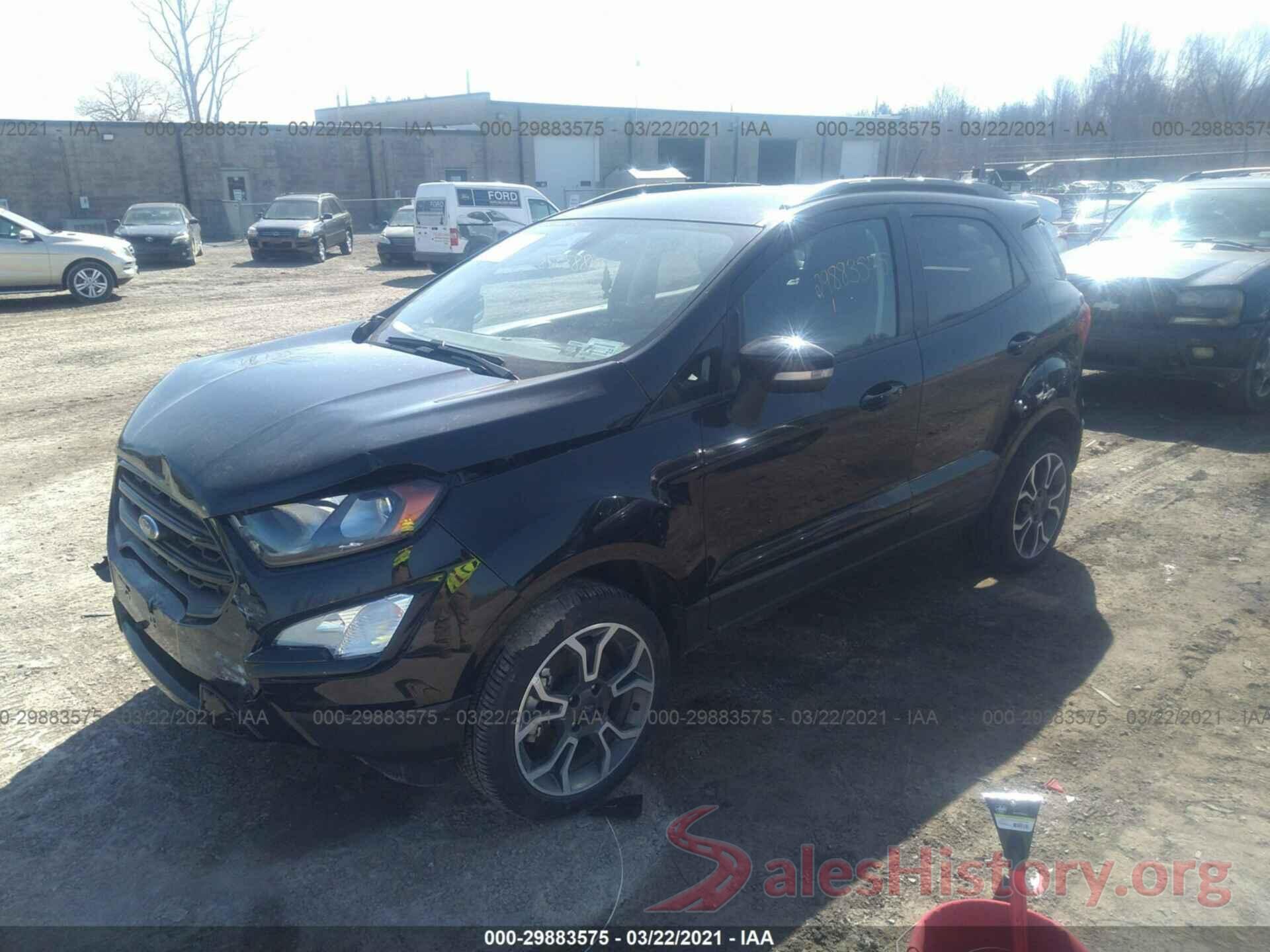 MAJ6S3JLXLC342143 2020 FORD ECOSPORT