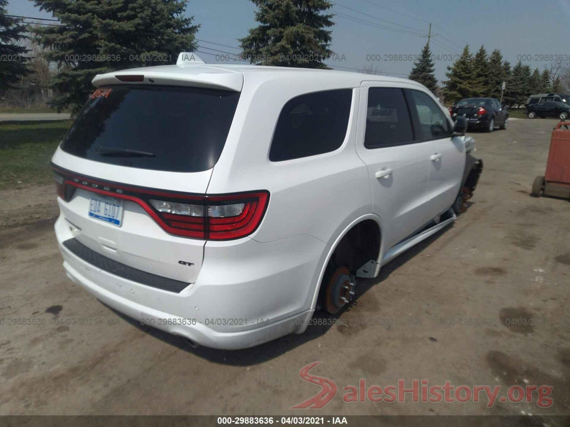 1C4RDJDG0LC224350 2020 DODGE DURANGO