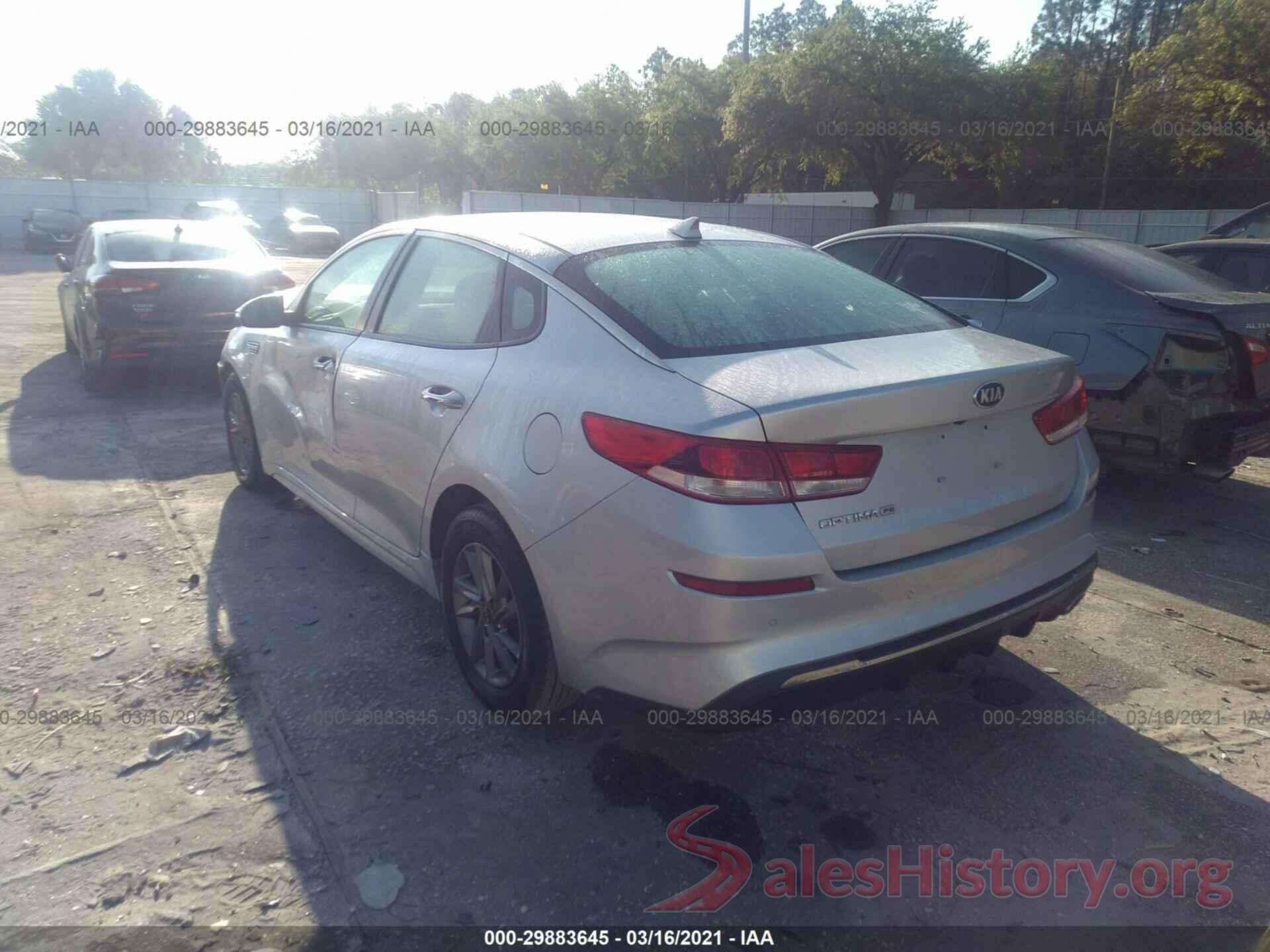 5XXGT4L33LG430143 2020 KIA OPTIMA