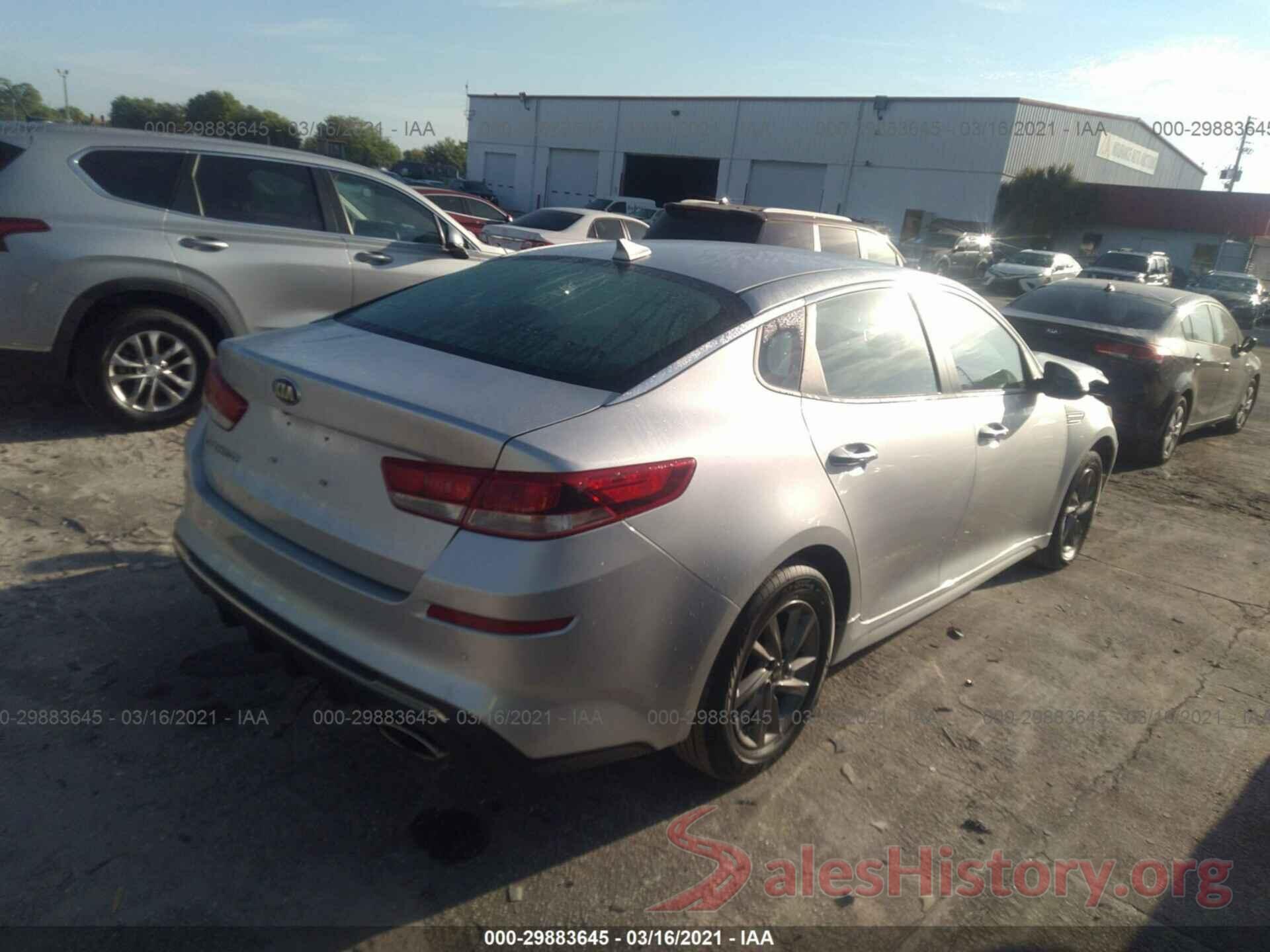 5XXGT4L33LG430143 2020 KIA OPTIMA