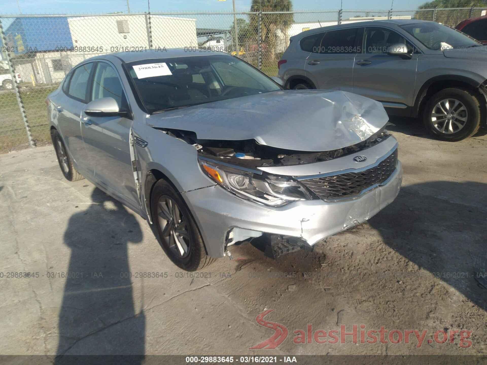 5XXGT4L33LG430143 2020 KIA OPTIMA