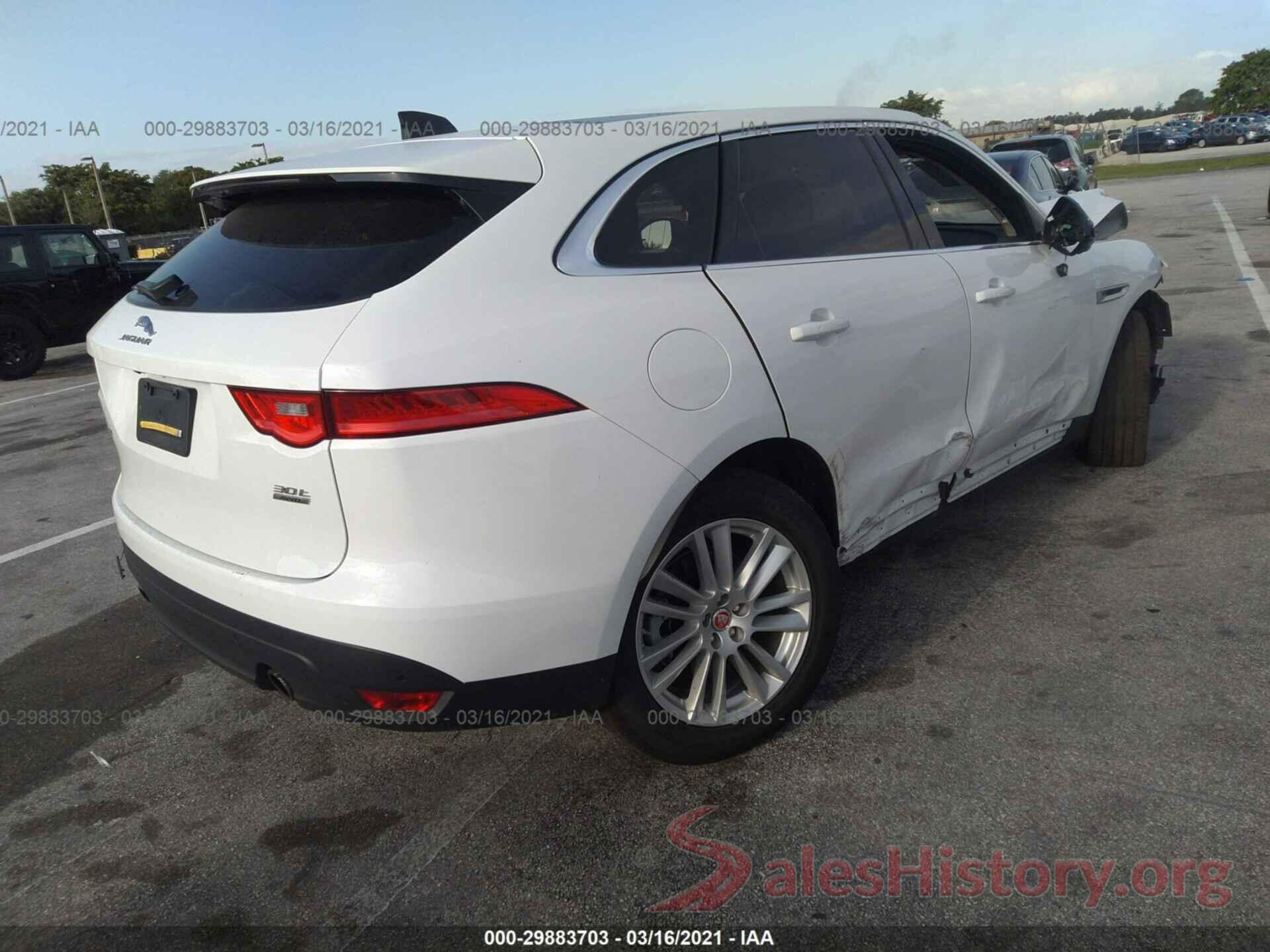 SADCK2GX2LA639697 2020 JAGUAR F-PACE