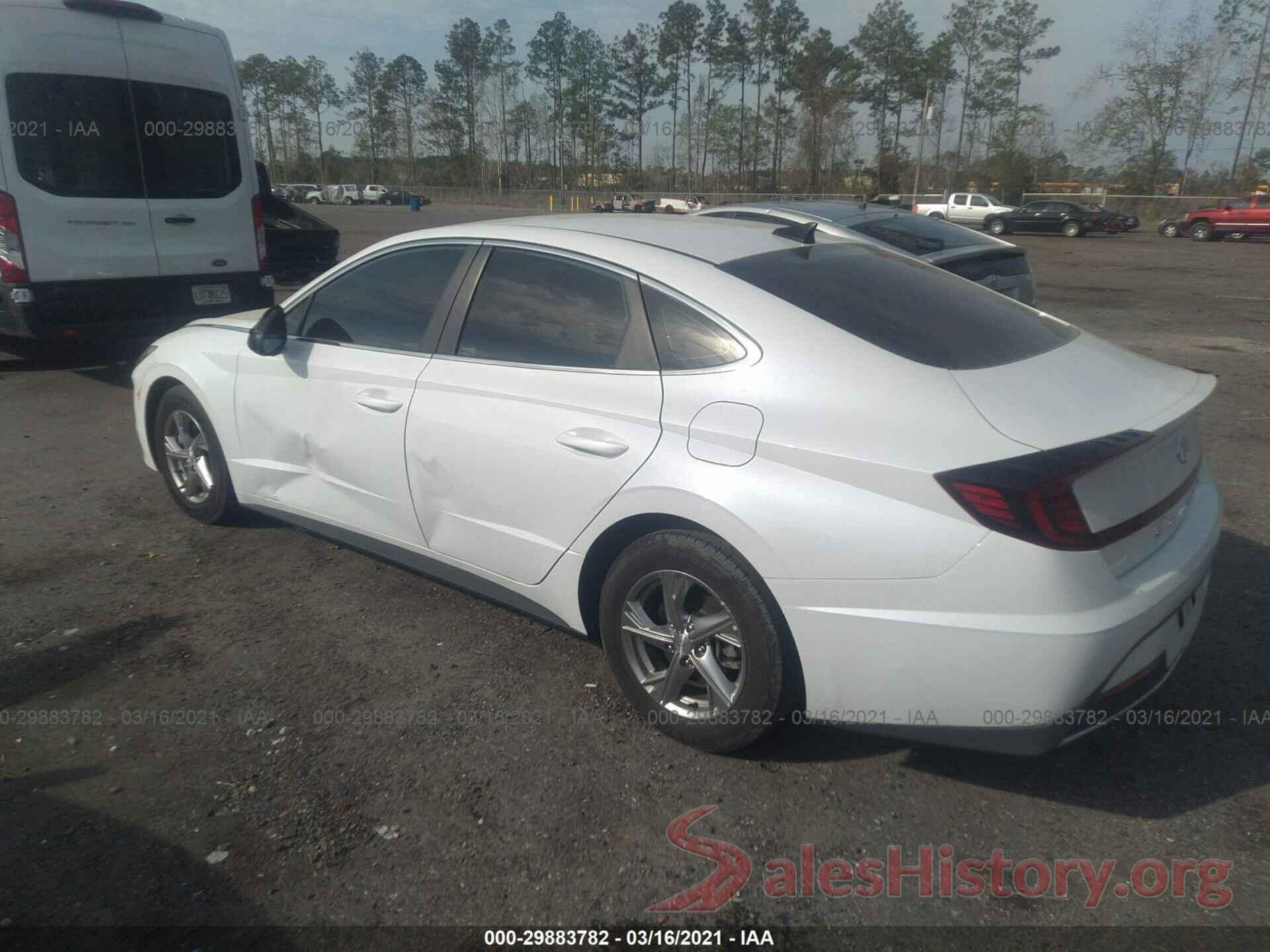 5NPEG4JA8MH070743 2021 HYUNDAI SONATA