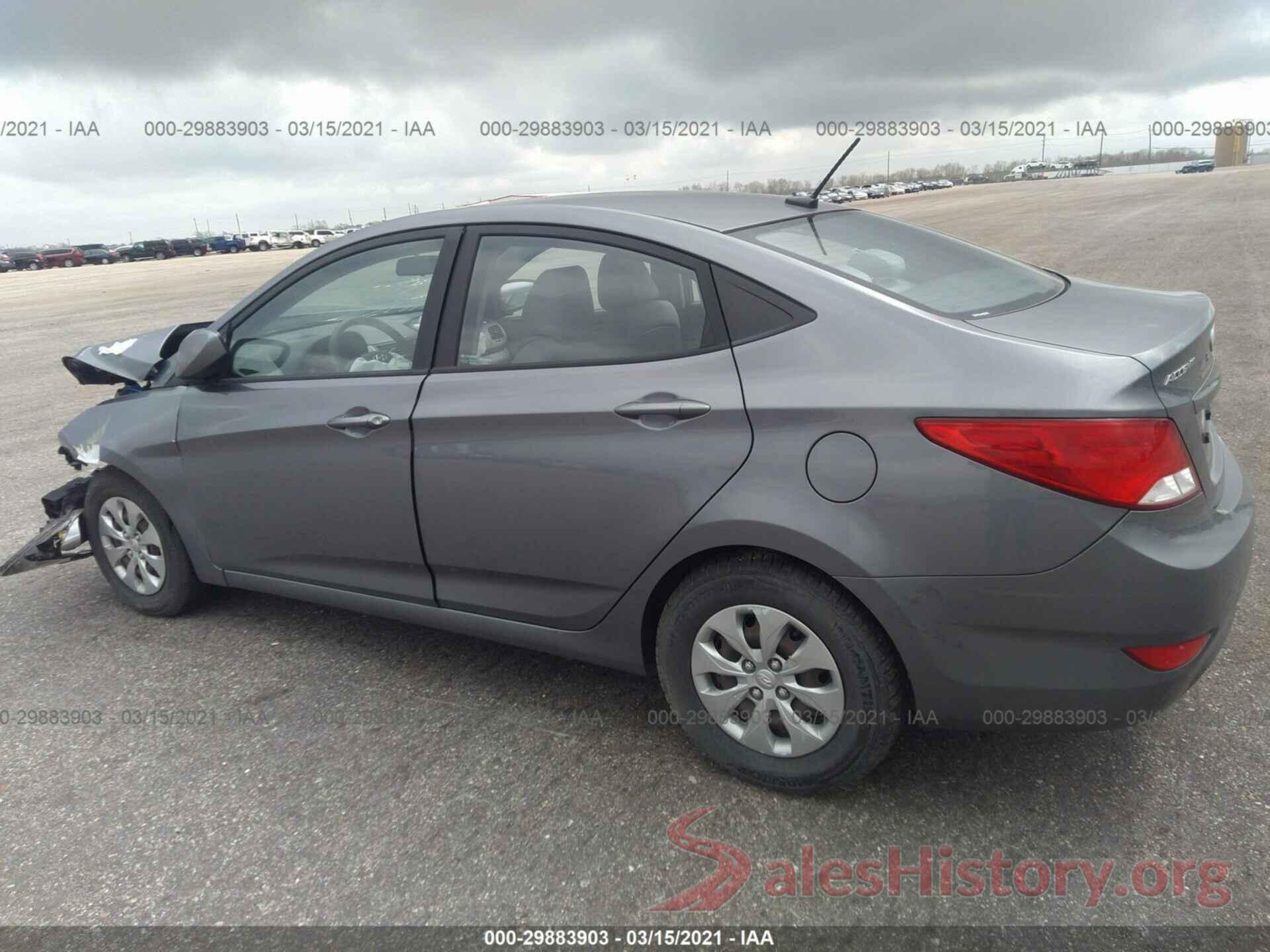 KMHCT4AE9GU948403 2016 HYUNDAI ACCENT