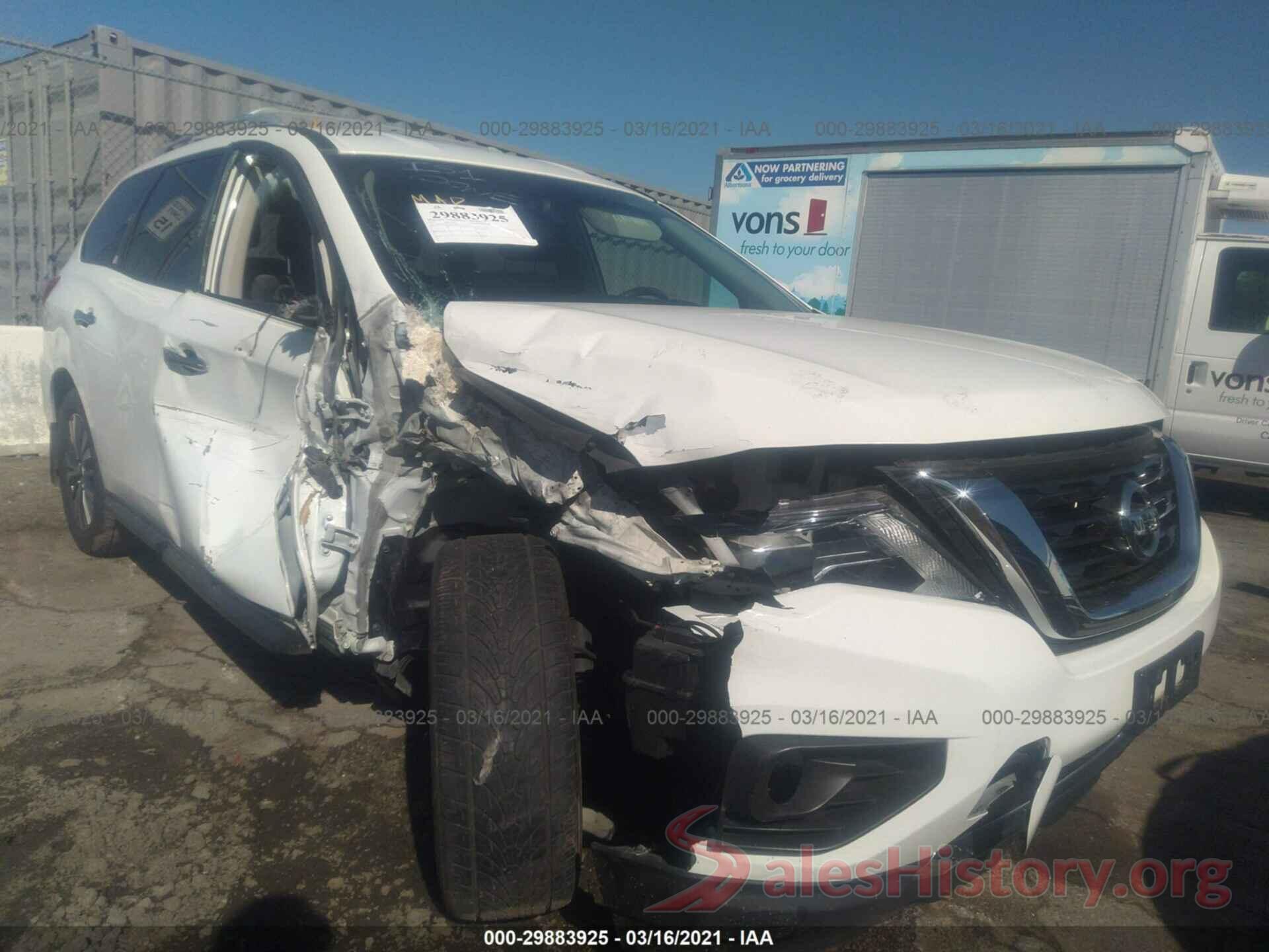 5N1DR2MN0HC636500 2017 NISSAN PATHFINDER