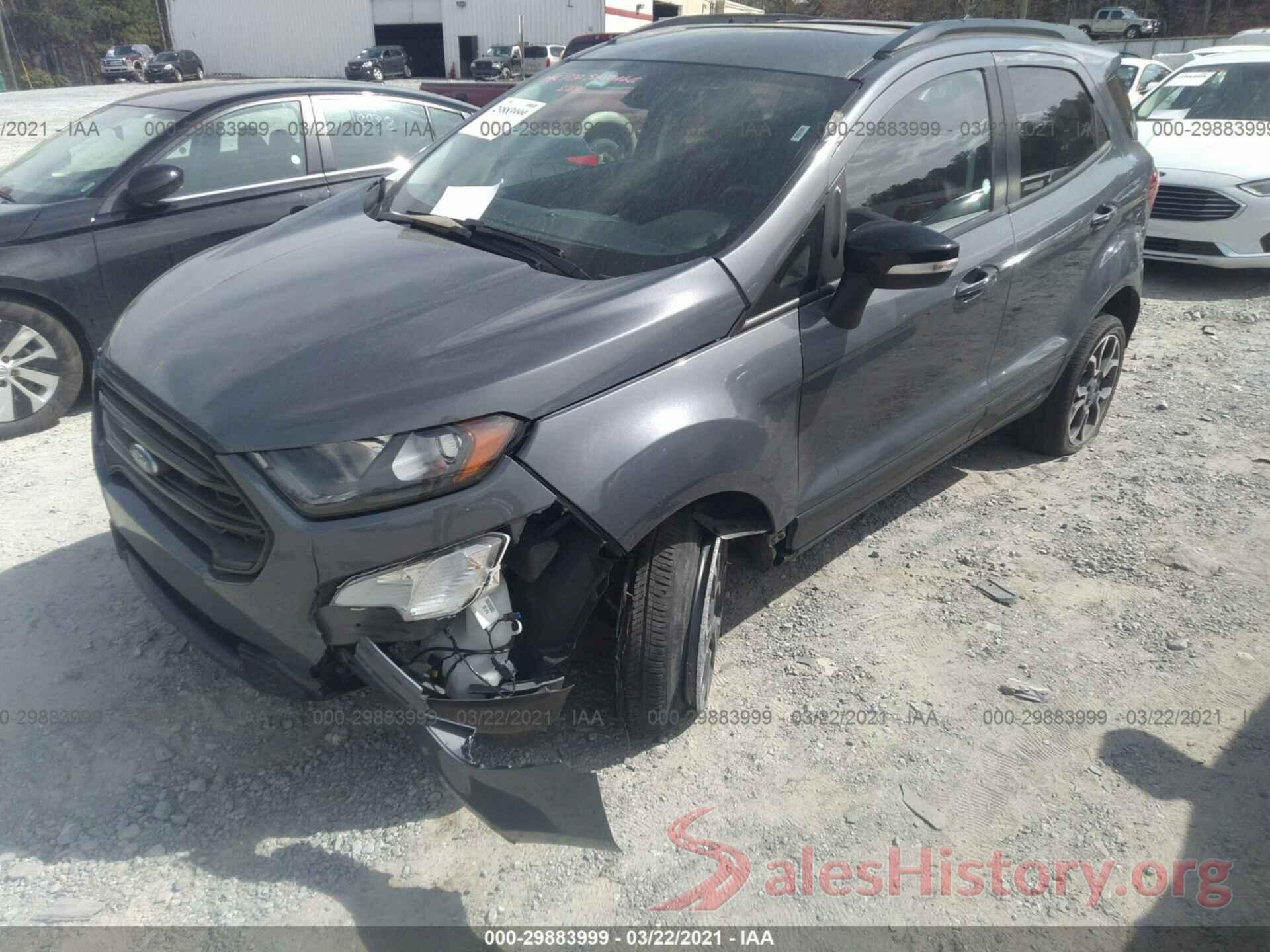 MAJ6S3JL2KC250698 2019 FORD ECOSPORT