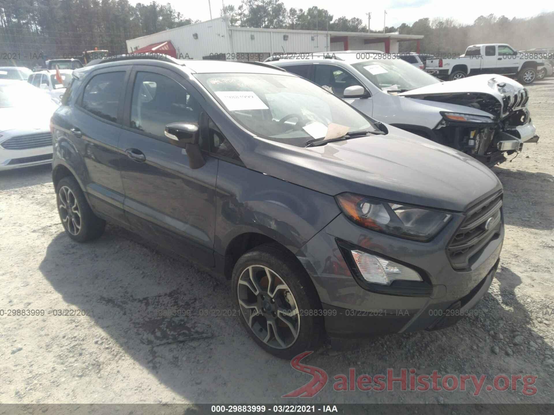 MAJ6S3JL2KC250698 2019 FORD ECOSPORT