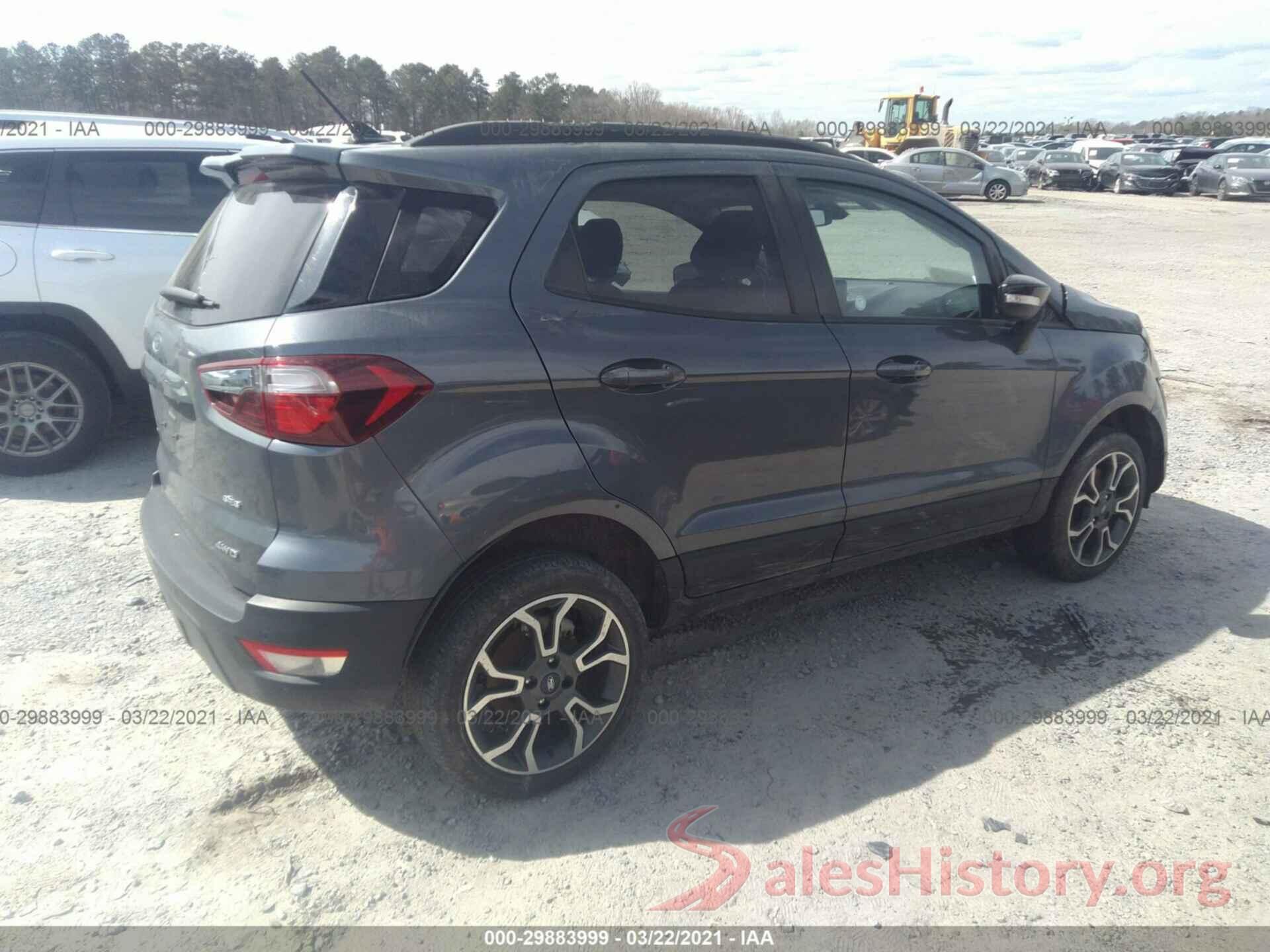 MAJ6S3JL2KC250698 2019 FORD ECOSPORT