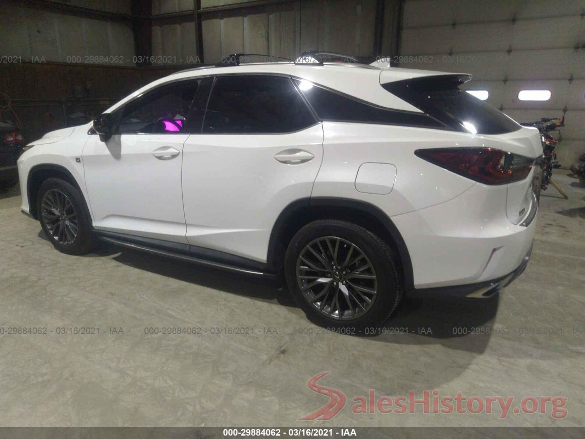 2T2BZMCA8HC085323 2017 LEXUS RX