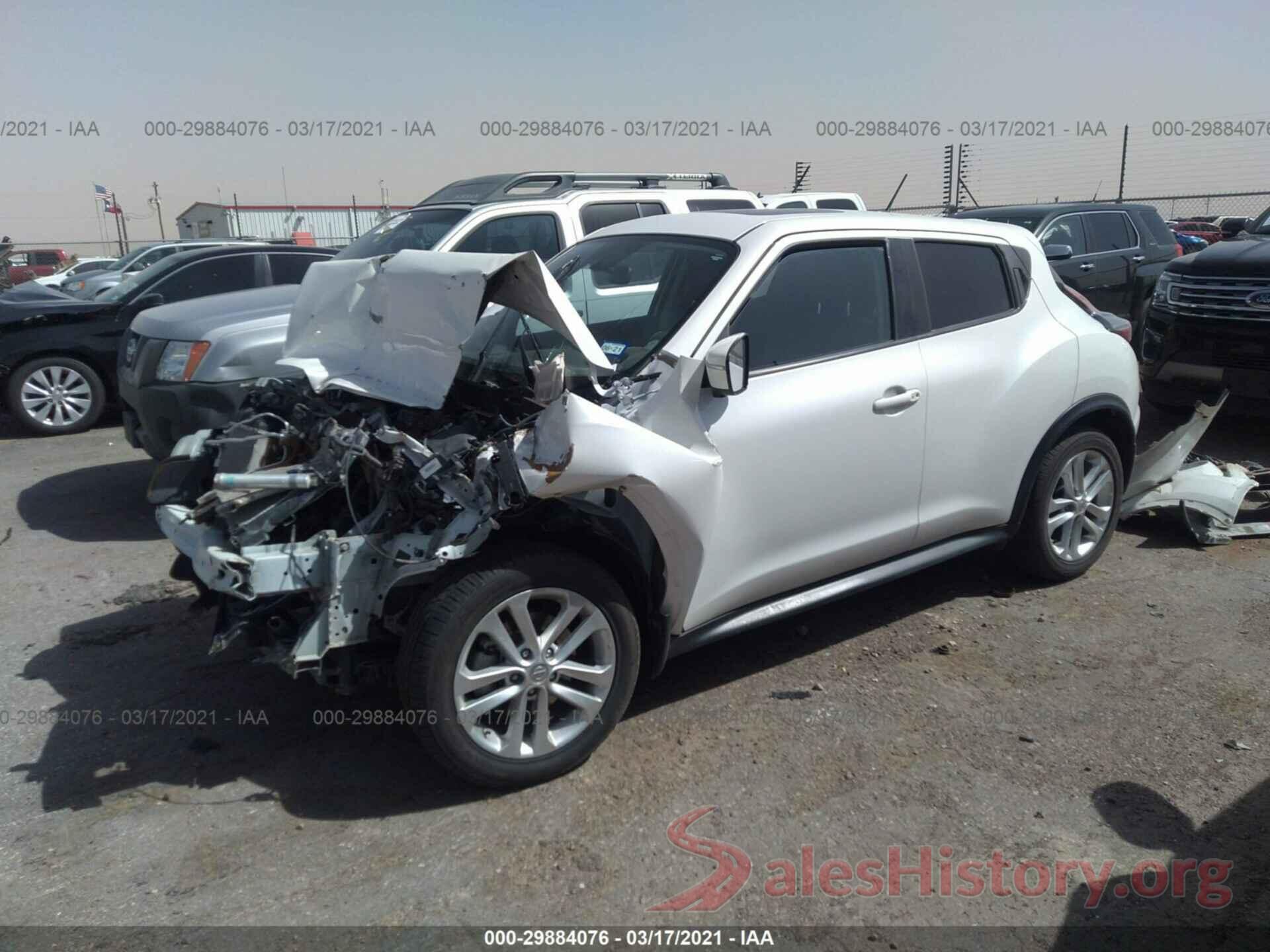 JN8AF5MRXGT602121 2016 NISSAN JUKE