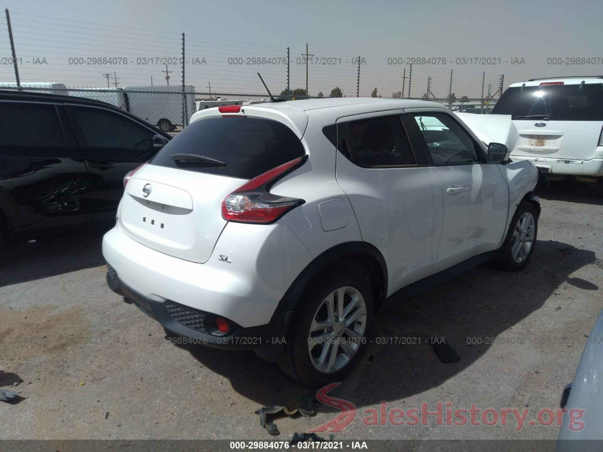 JN8AF5MRXGT602121 2016 NISSAN JUKE