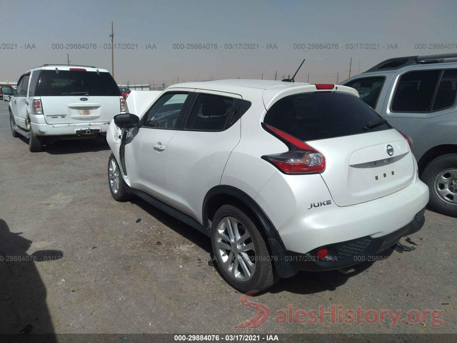 JN8AF5MRXGT602121 2016 NISSAN JUKE