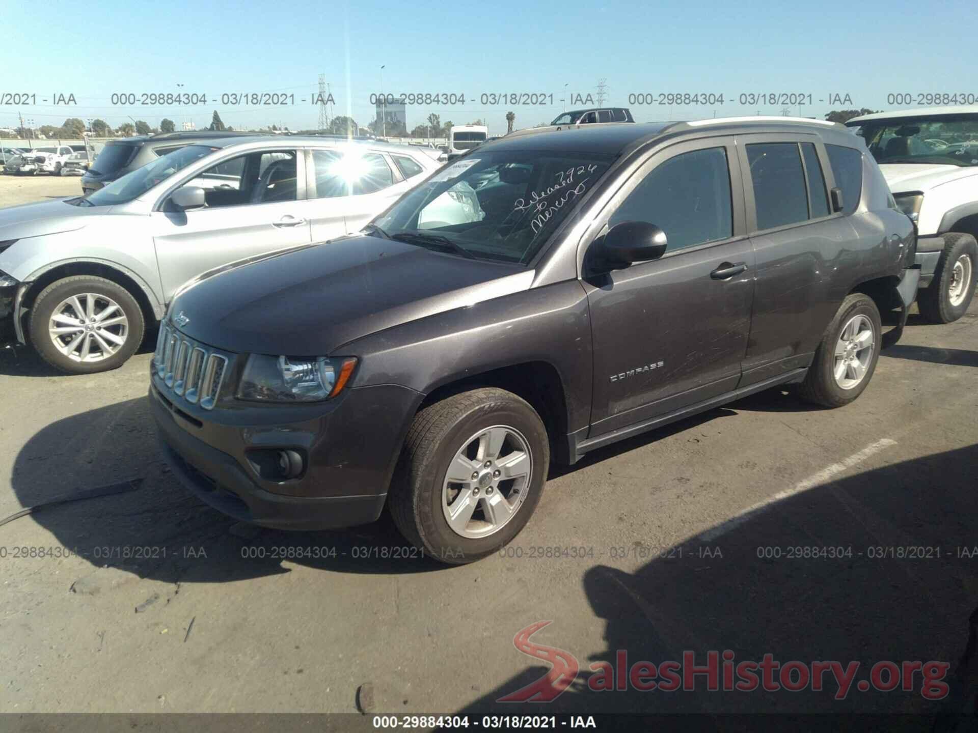 1C4NJCEB1HD197926 2017 JEEP COMPASS