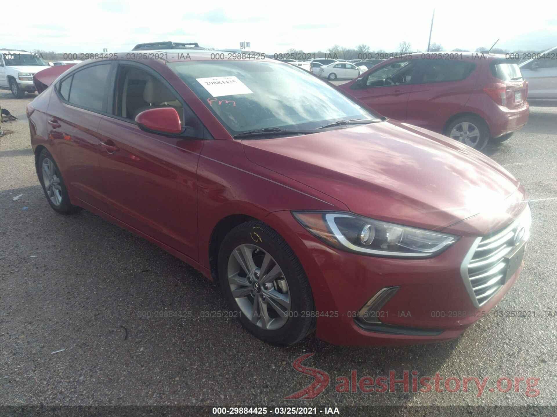 KMHD84LF5HU302210 2017 HYUNDAI ELANTRA