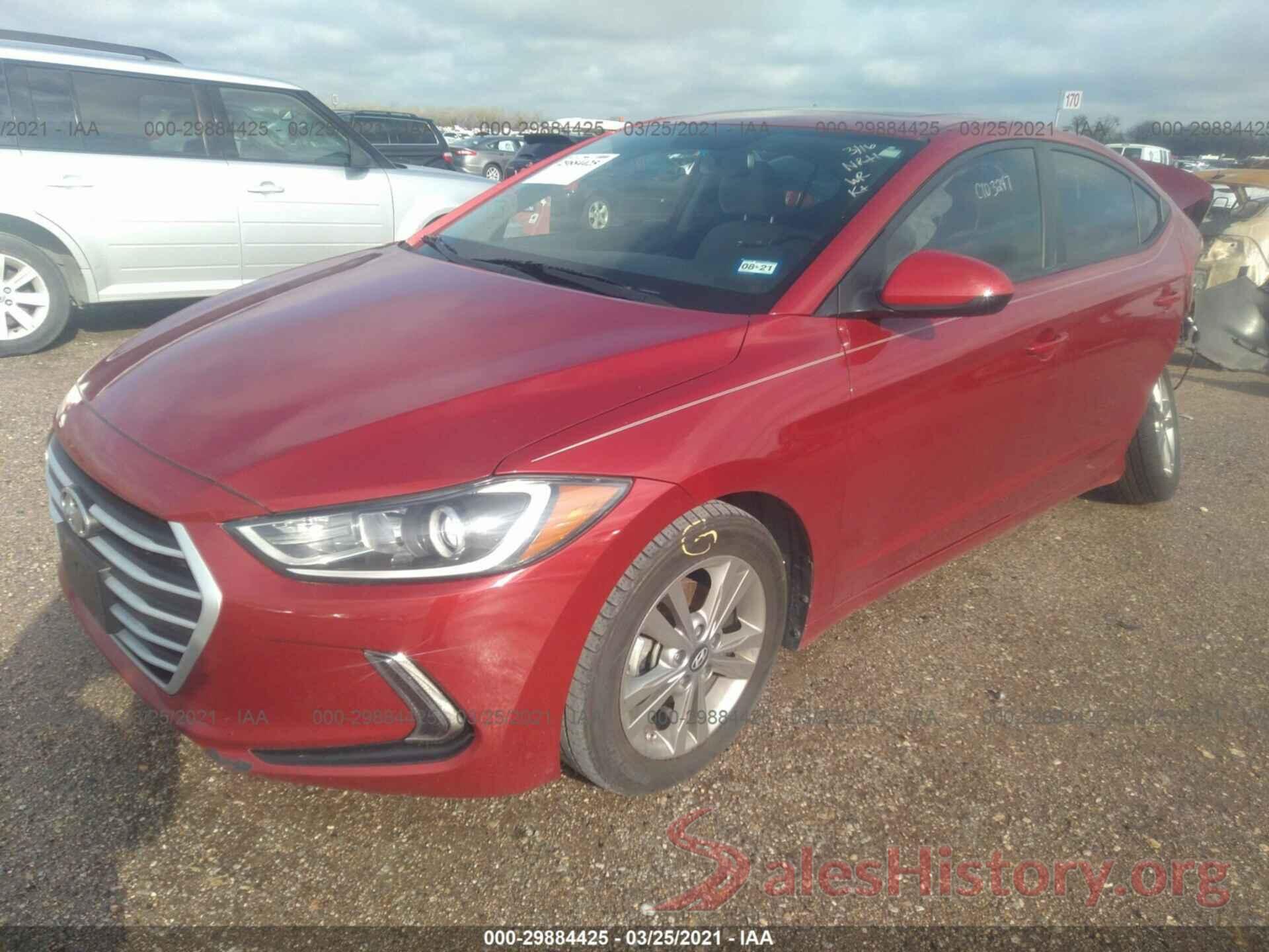 KMHD84LF5HU302210 2017 HYUNDAI ELANTRA