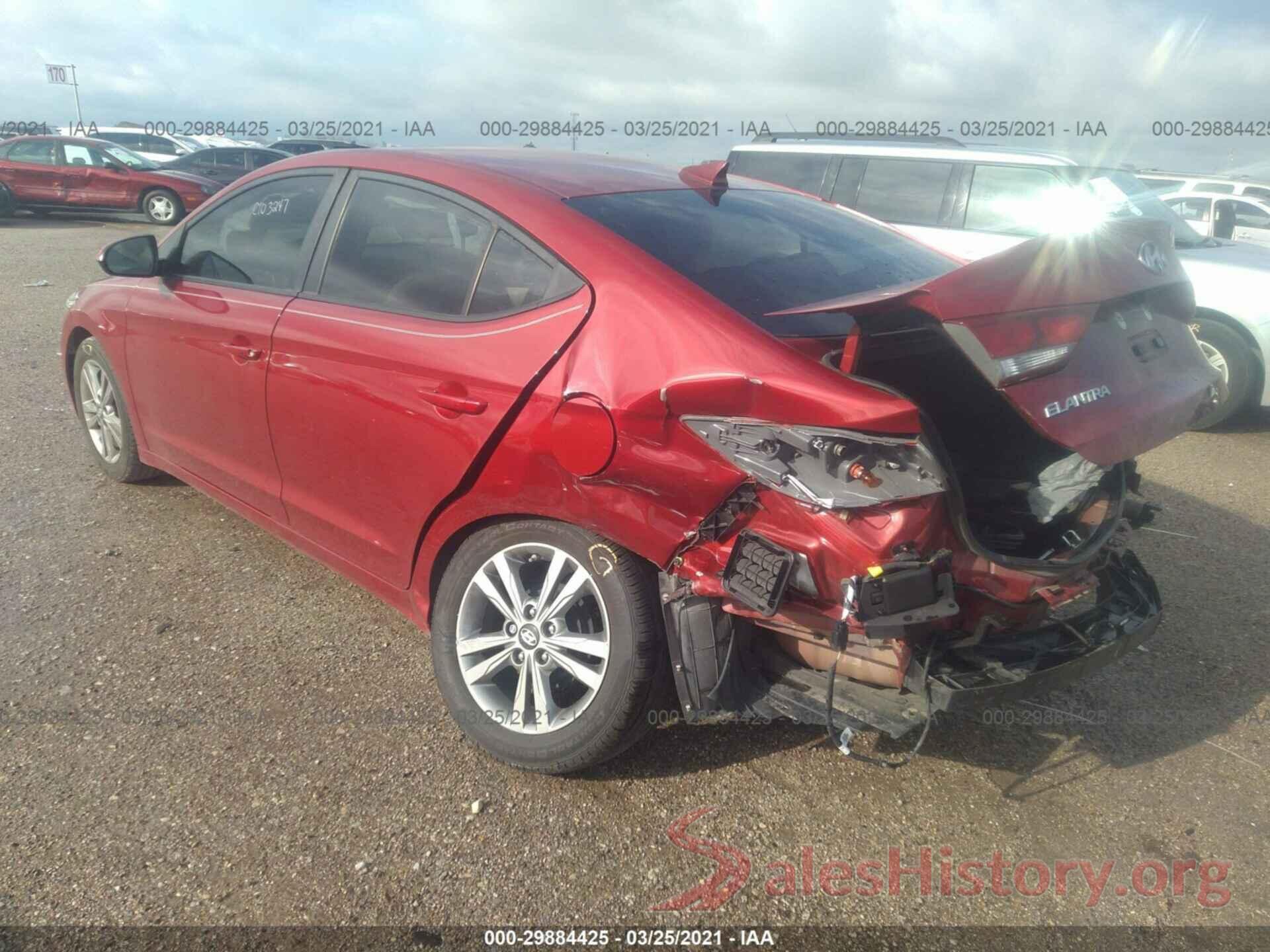 KMHD84LF5HU302210 2017 HYUNDAI ELANTRA