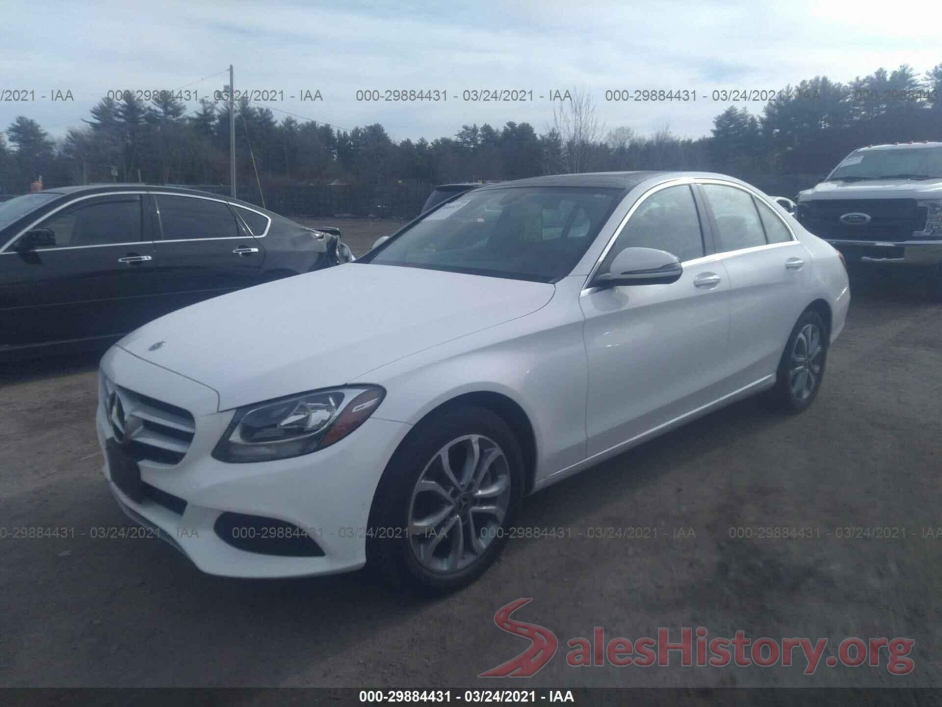 WDDWF4KB0JR347703 2018 MERCEDES-BENZ C-CLASS