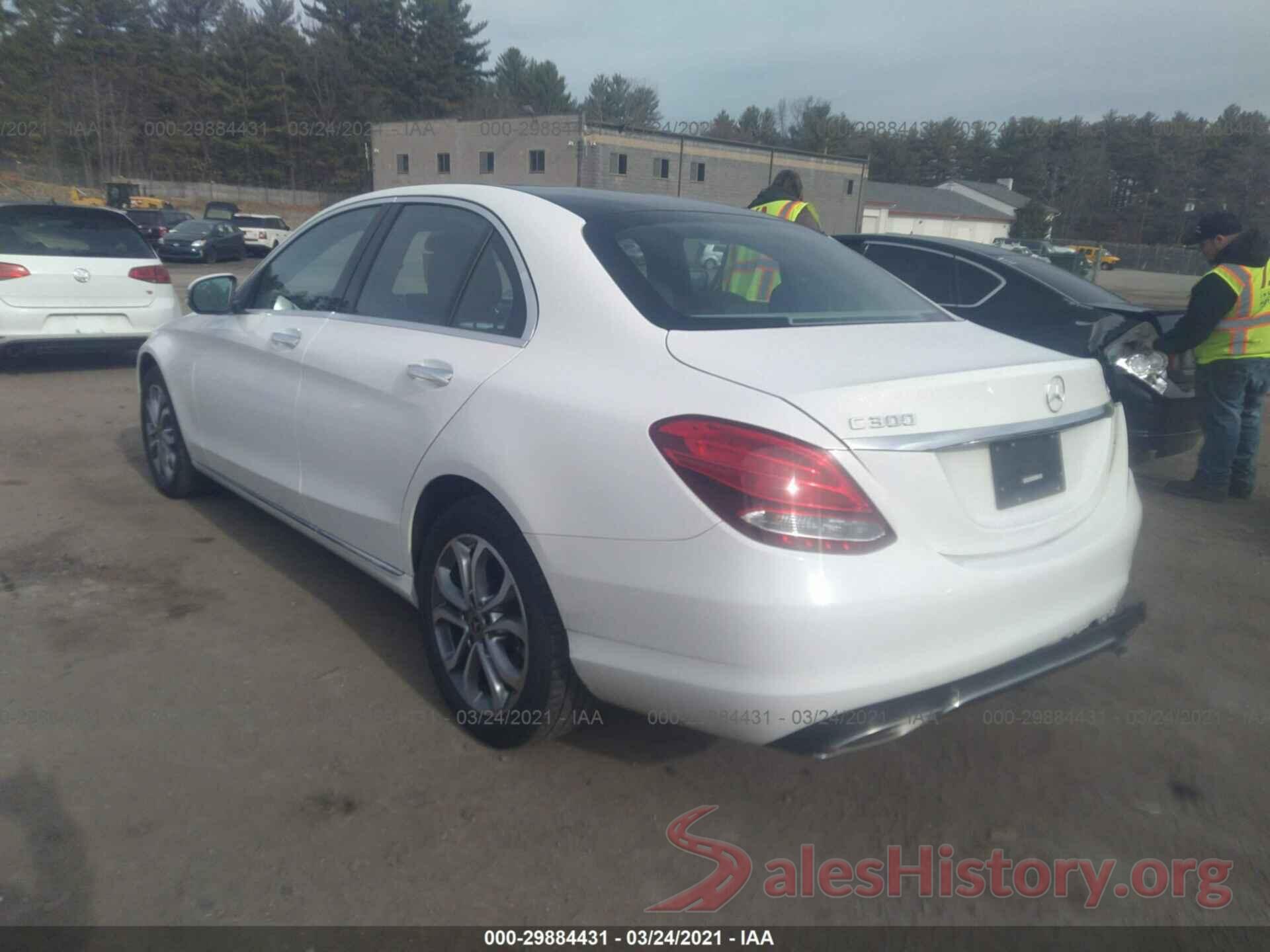 WDDWF4KB0JR347703 2018 MERCEDES-BENZ C-CLASS