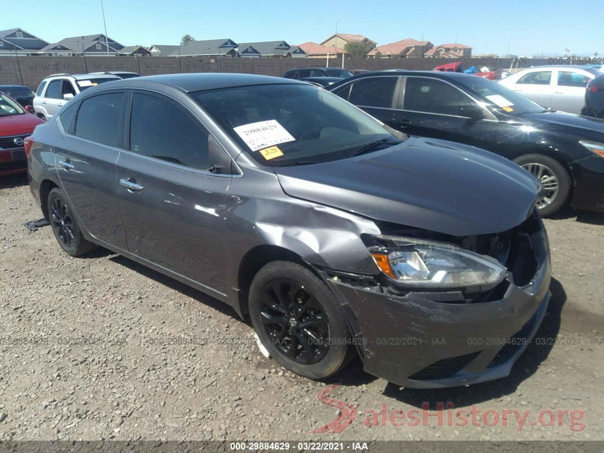 3N1AB7AP3JY259689 2018 NISSAN SENTRA