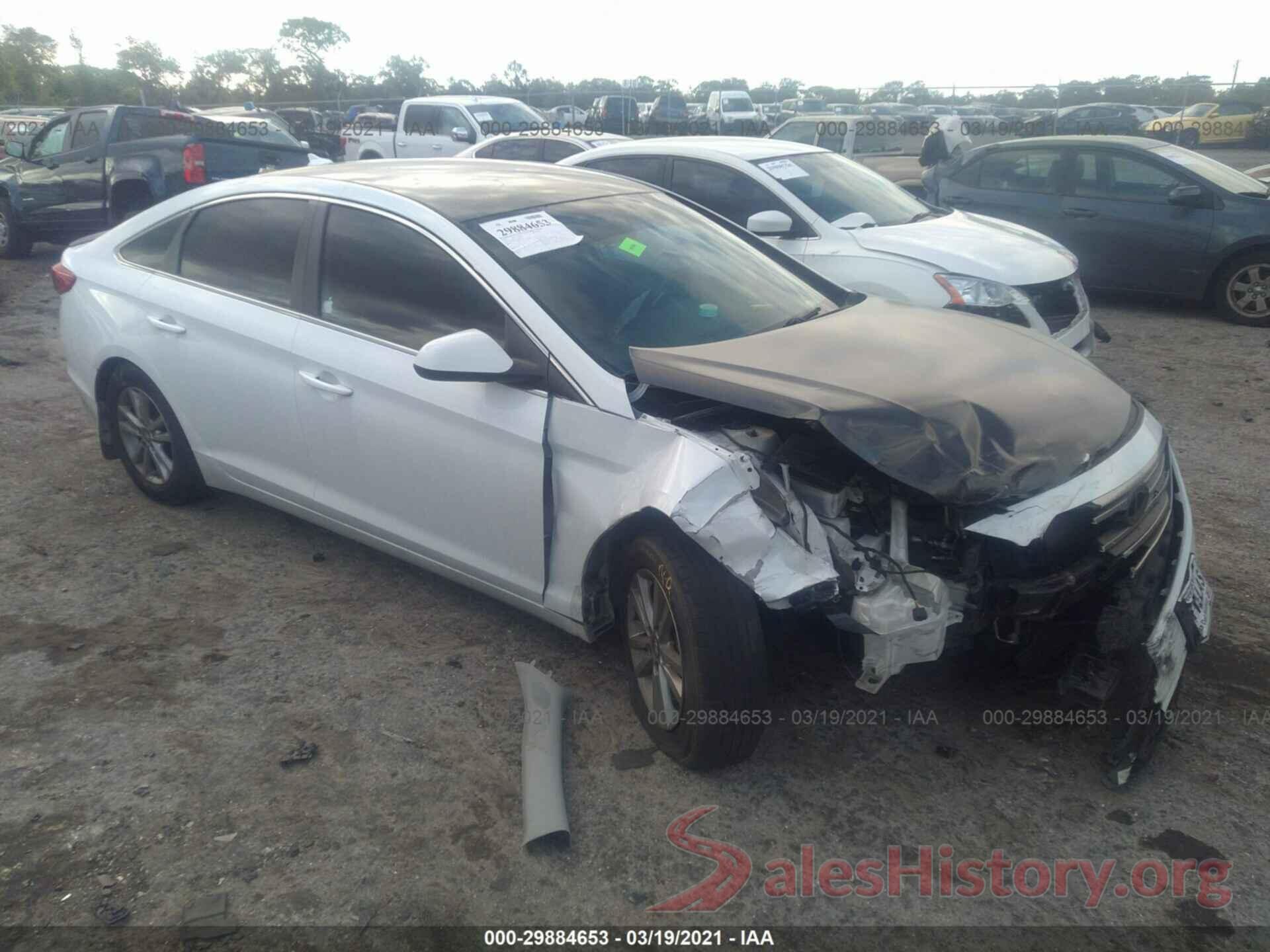 5NPE24AF2HH485850 2017 HYUNDAI SONATA