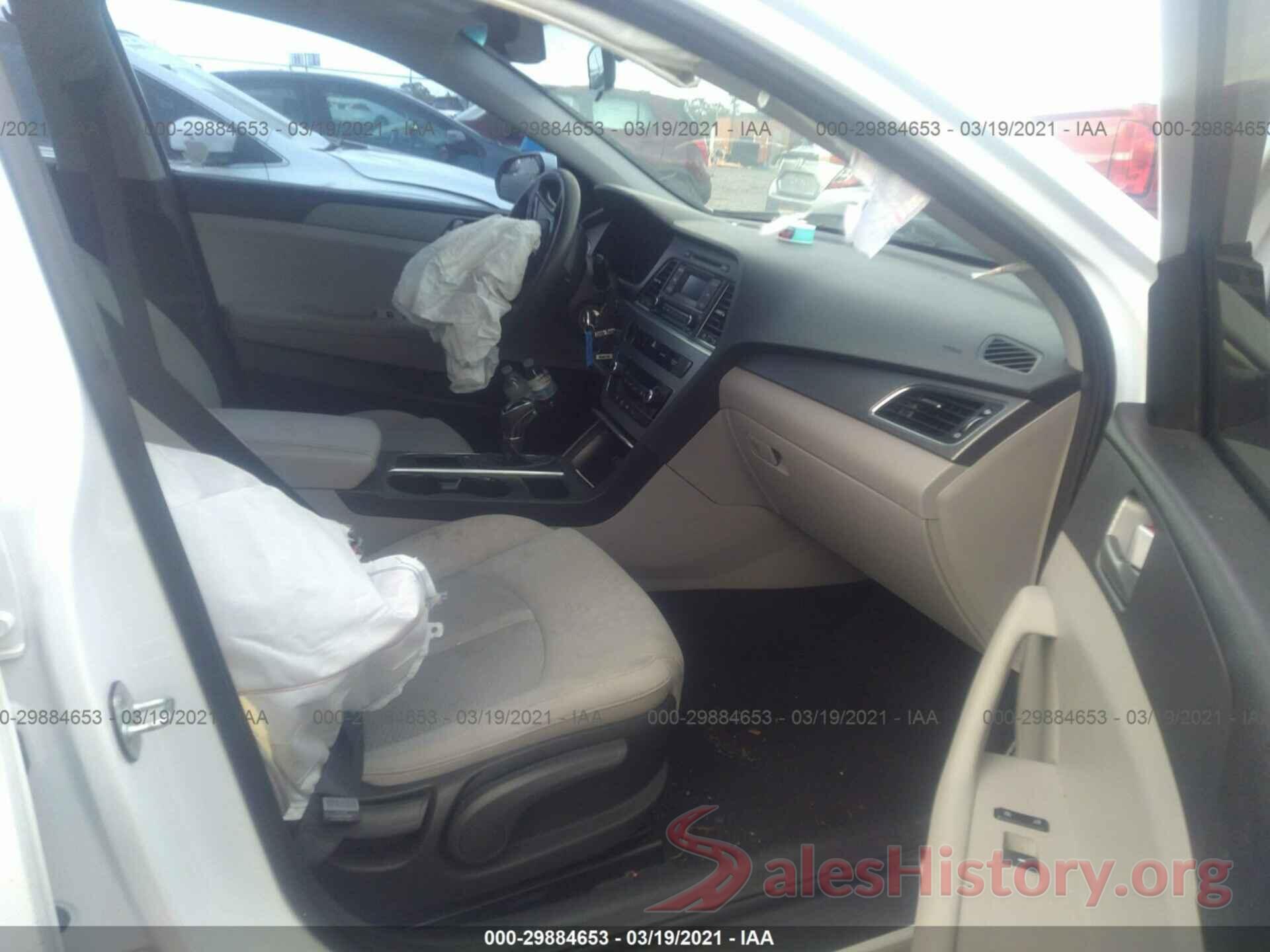 5NPE24AF2HH485850 2017 HYUNDAI SONATA