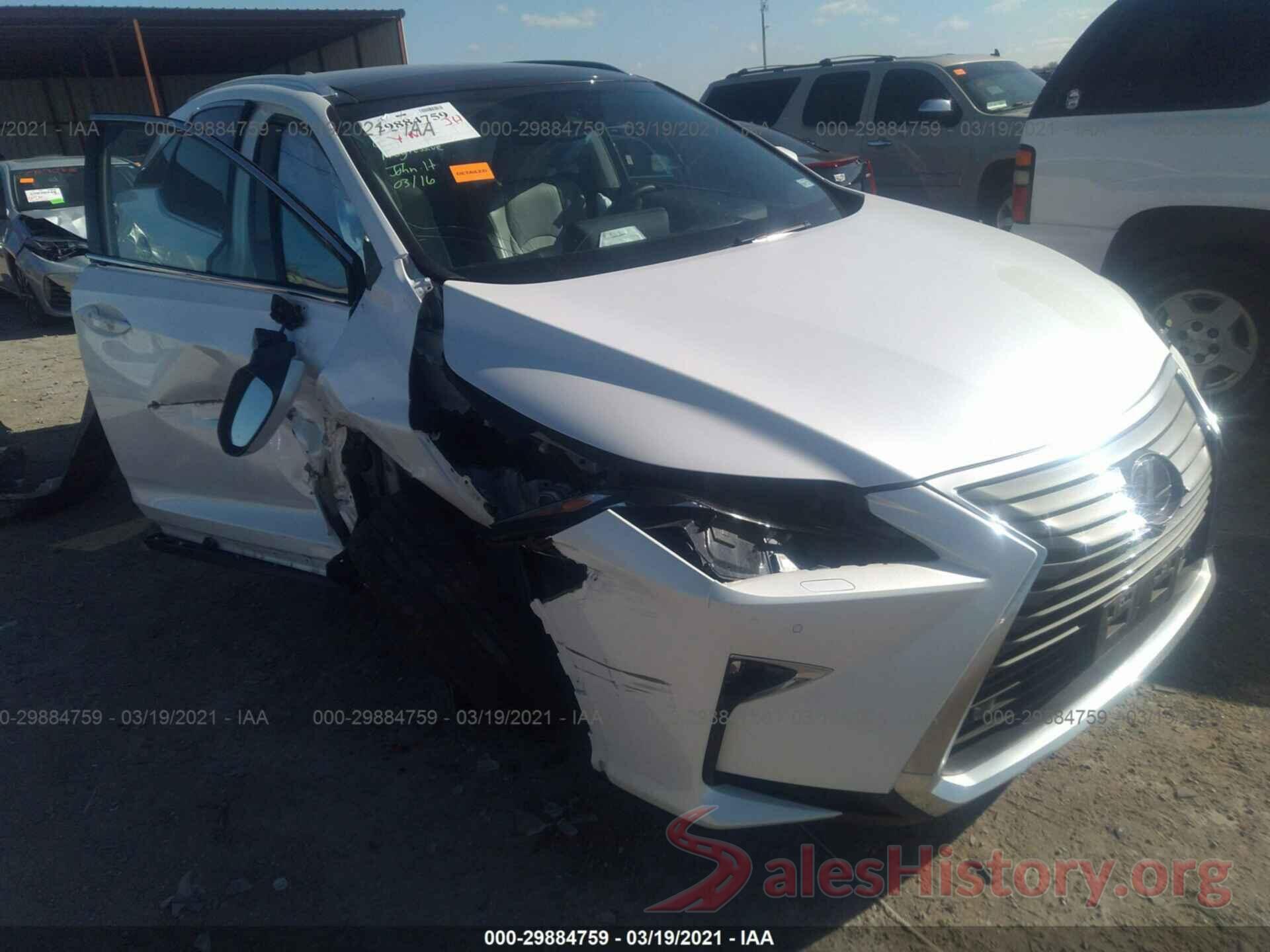 2T2ZZMCAXHC055139 2017 LEXUS RX