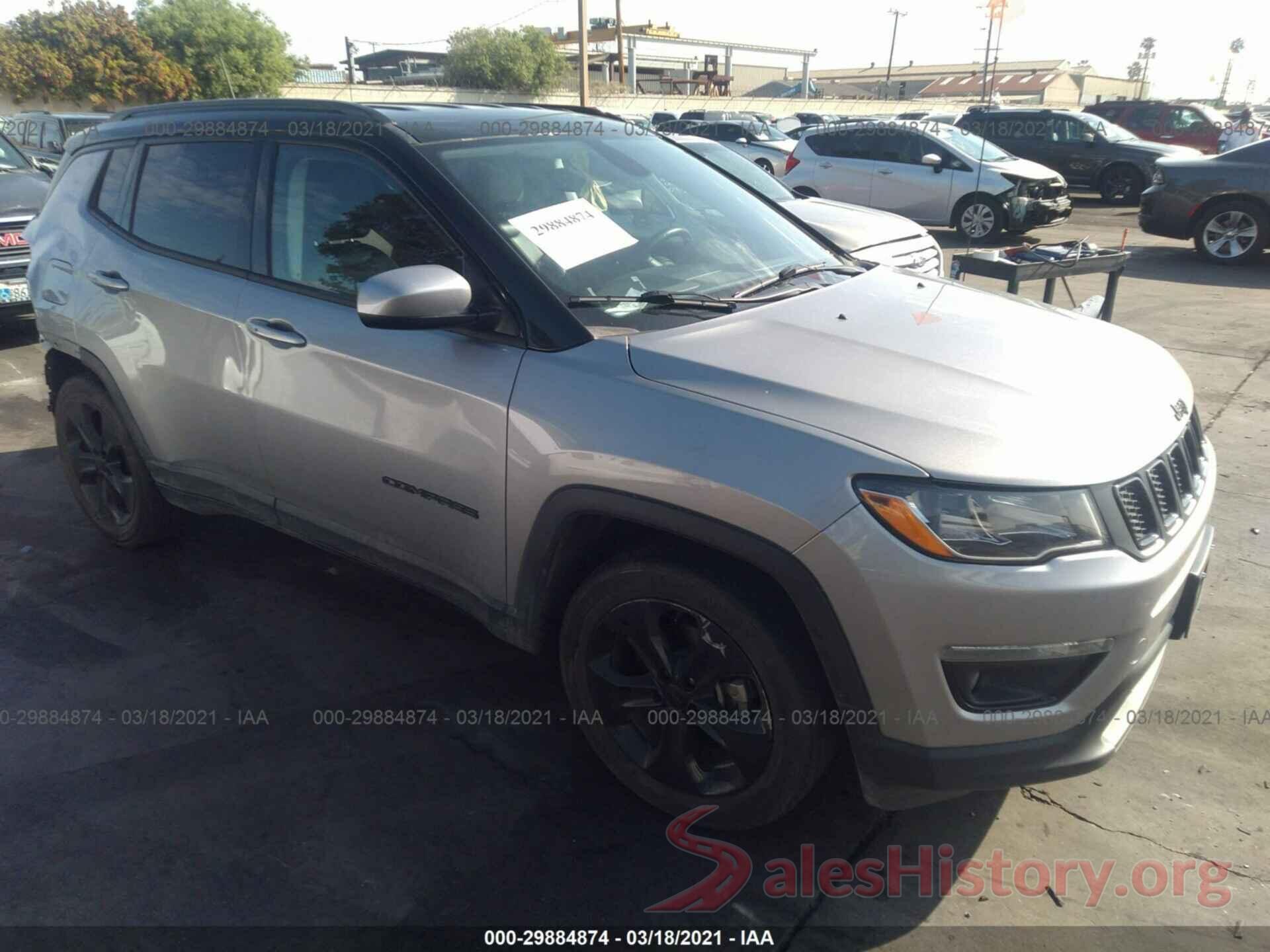 3C4NJCBB1KT833251 2019 JEEP COMPASS