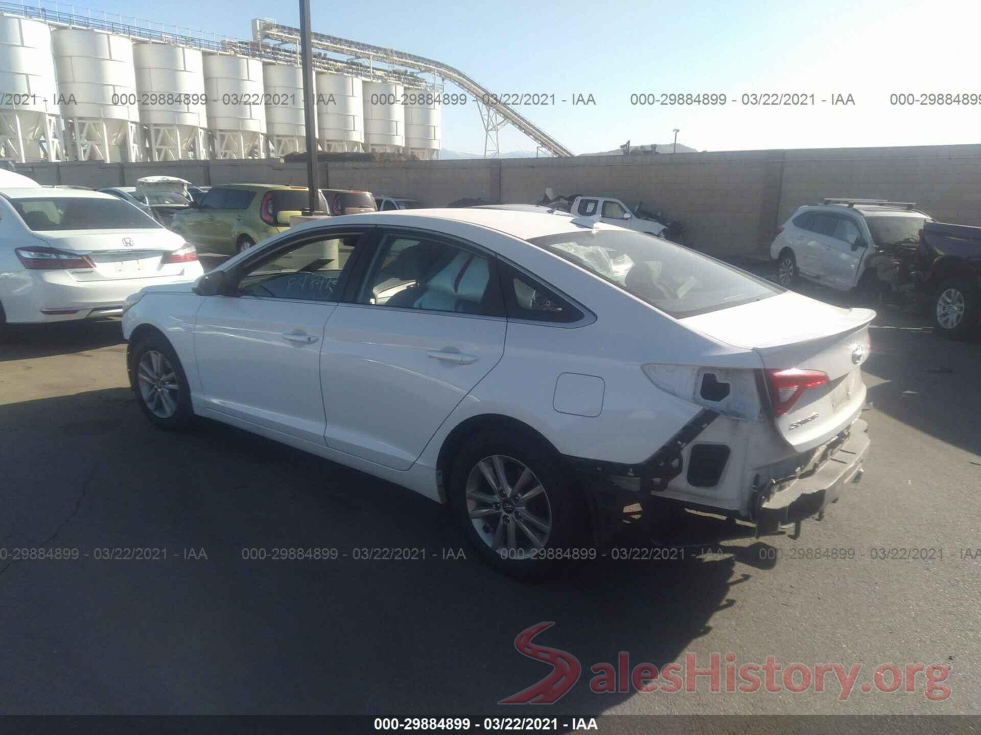 5NPE24AF7GH393437 2016 HYUNDAI SONATA