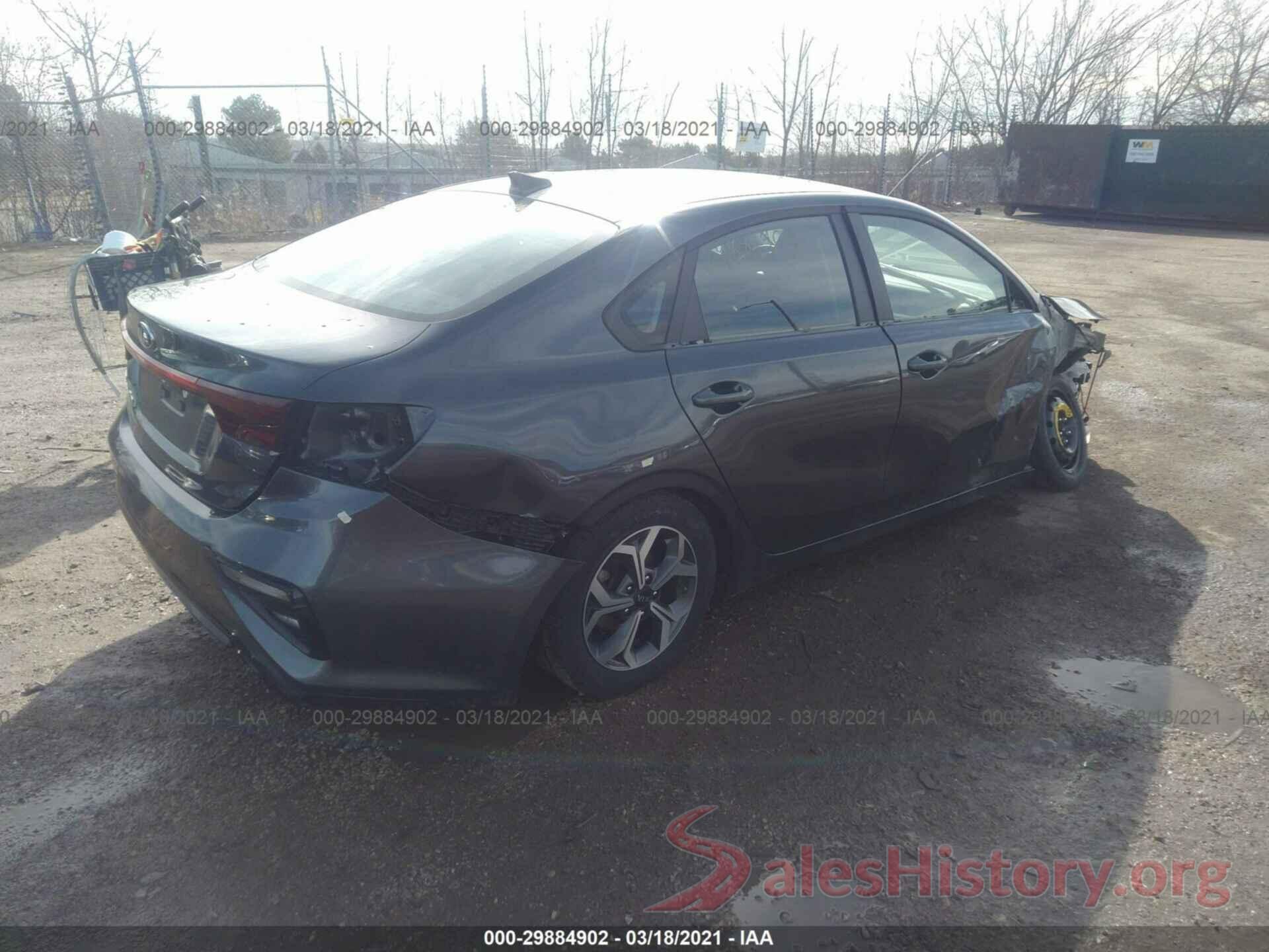 3KPF24AD4KE058281 2019 KIA FORTE