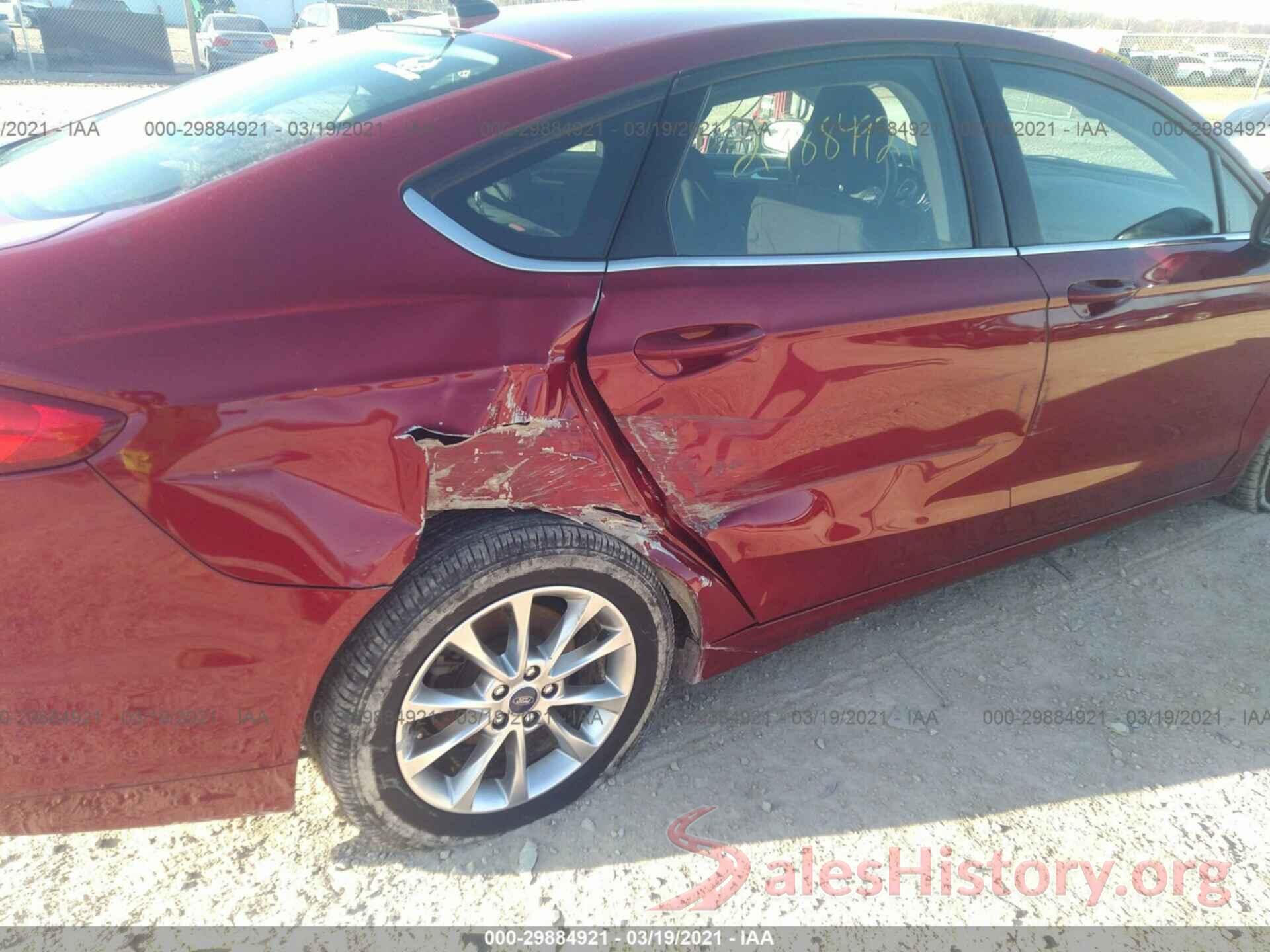 3FA6P0HD1HR219807 2017 FORD FUSION